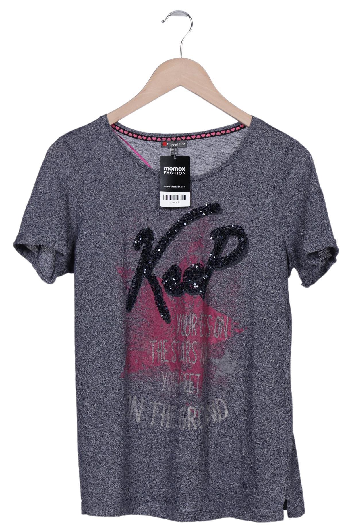 

Street One Damen T-Shirt, marineblau, Gr. 40