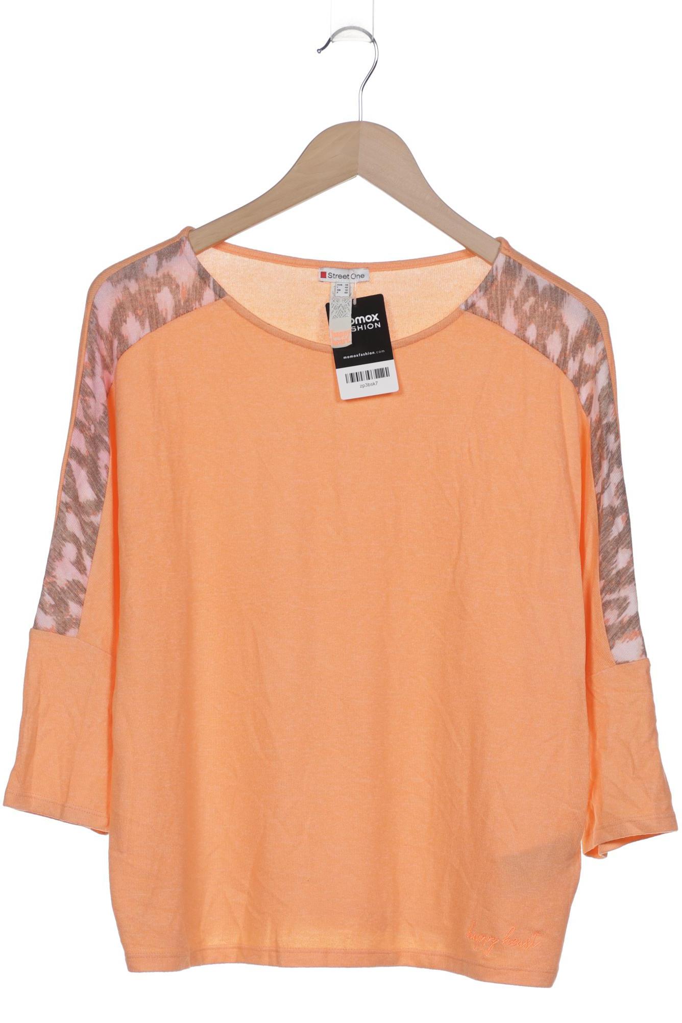 

Street One Damen Pullover, orange, Gr. 38