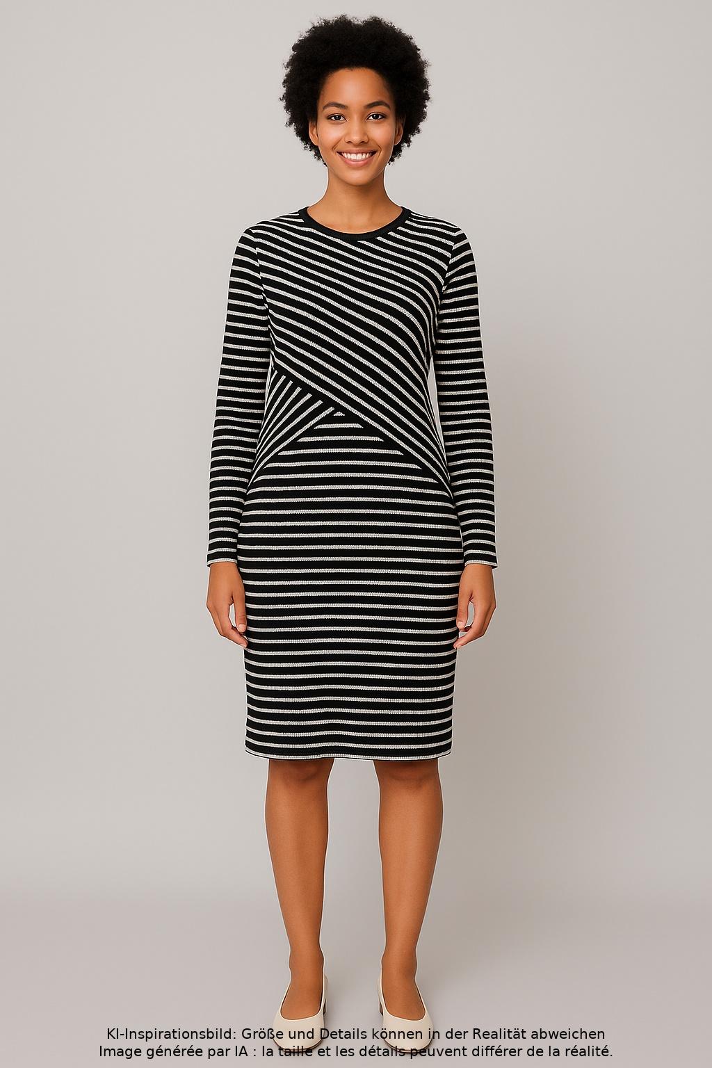 

Street One Damen Kleid, mehrfarbig, Gr. 36