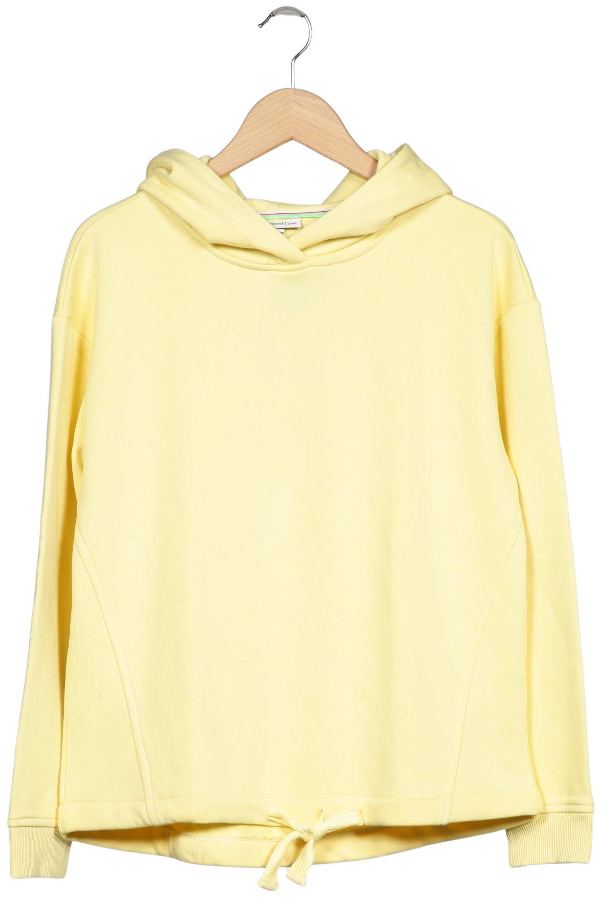 

Street One Damen Kapuzenpullover, gelb, Gr. 38