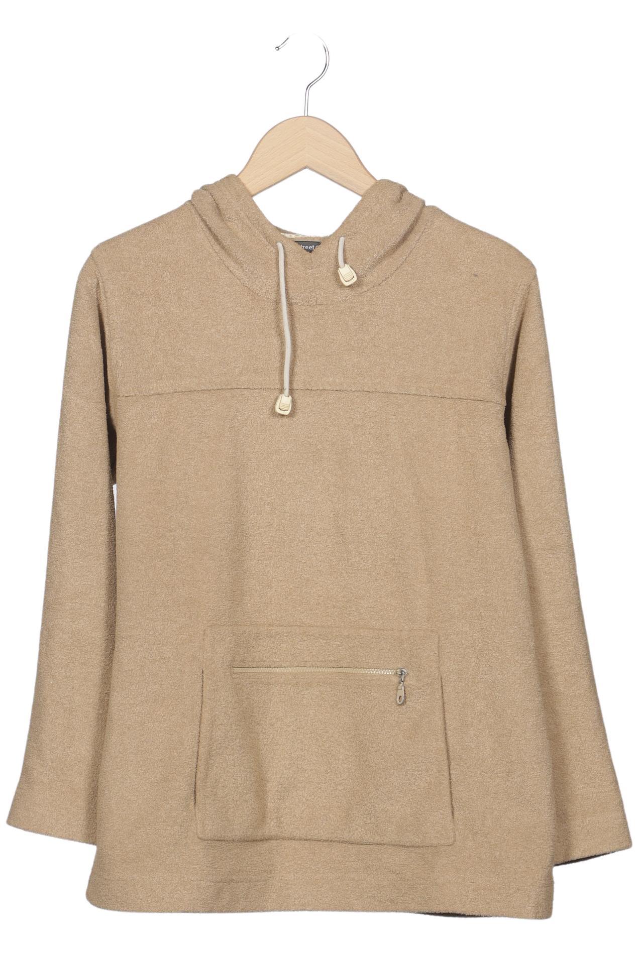 

Street One Damen Kapuzenpullover, beige, Gr. 38