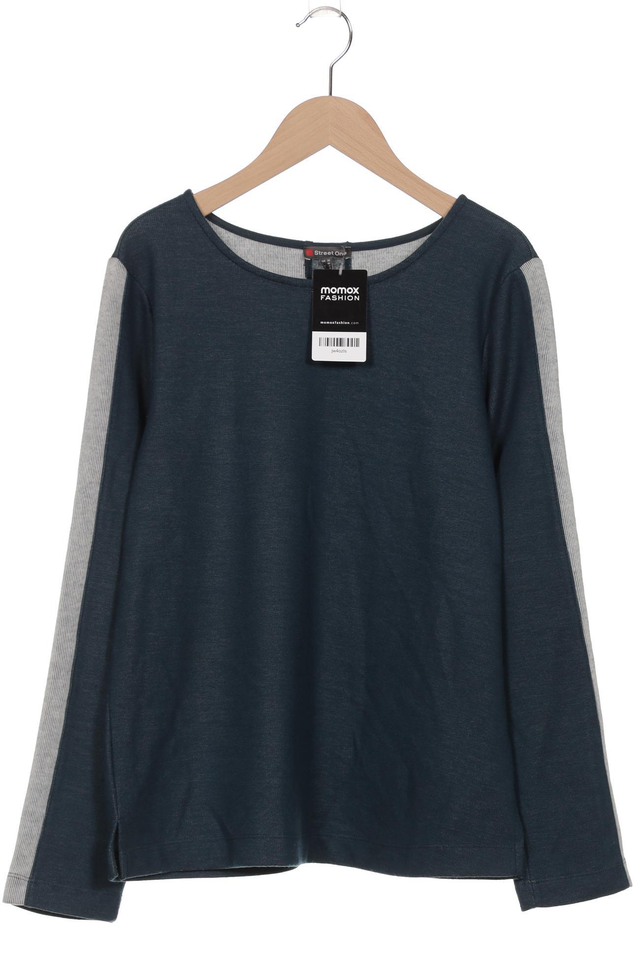 

Street One Damen Sweatshirt, türkis, Gr. 36