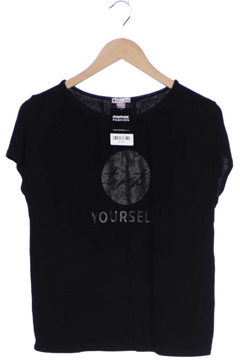 

Street One Damen T-Shirt, schwarz, Gr. 38