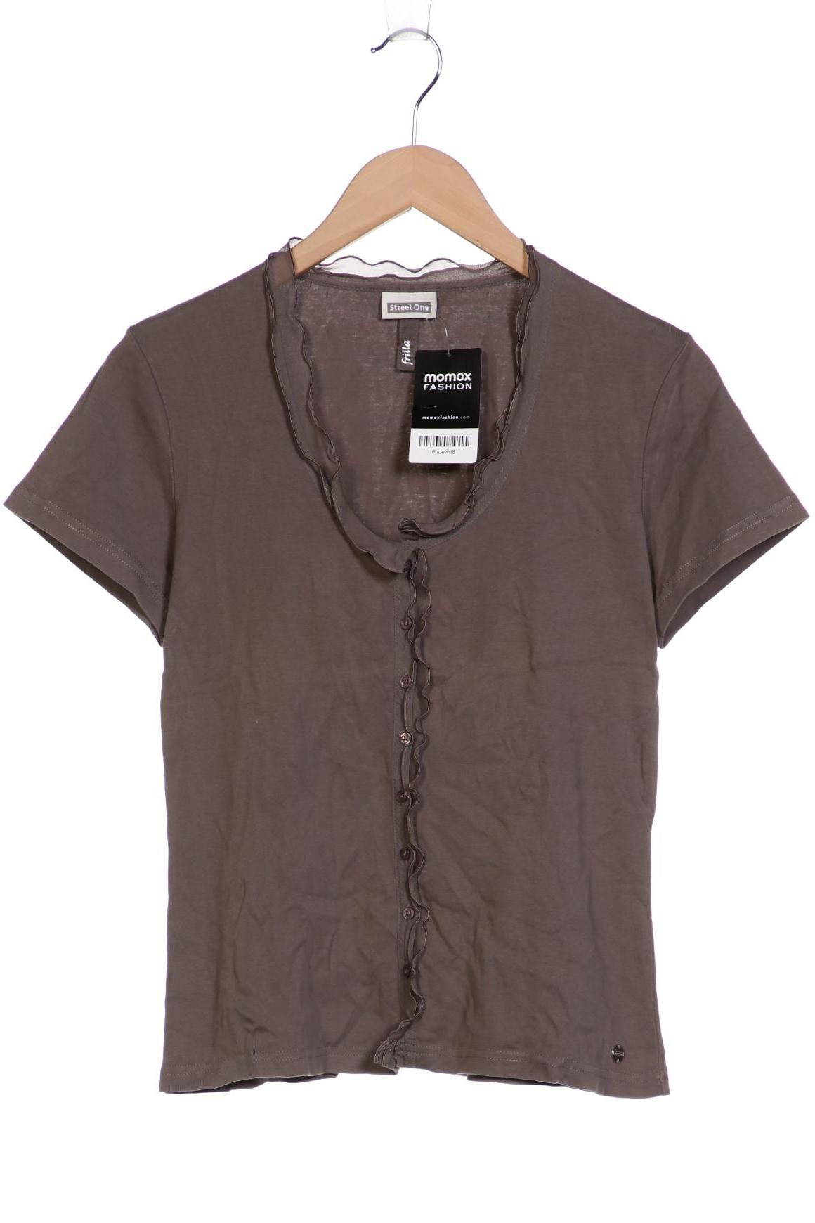 

Street One Damen T-Shirt, grau, Gr. 42