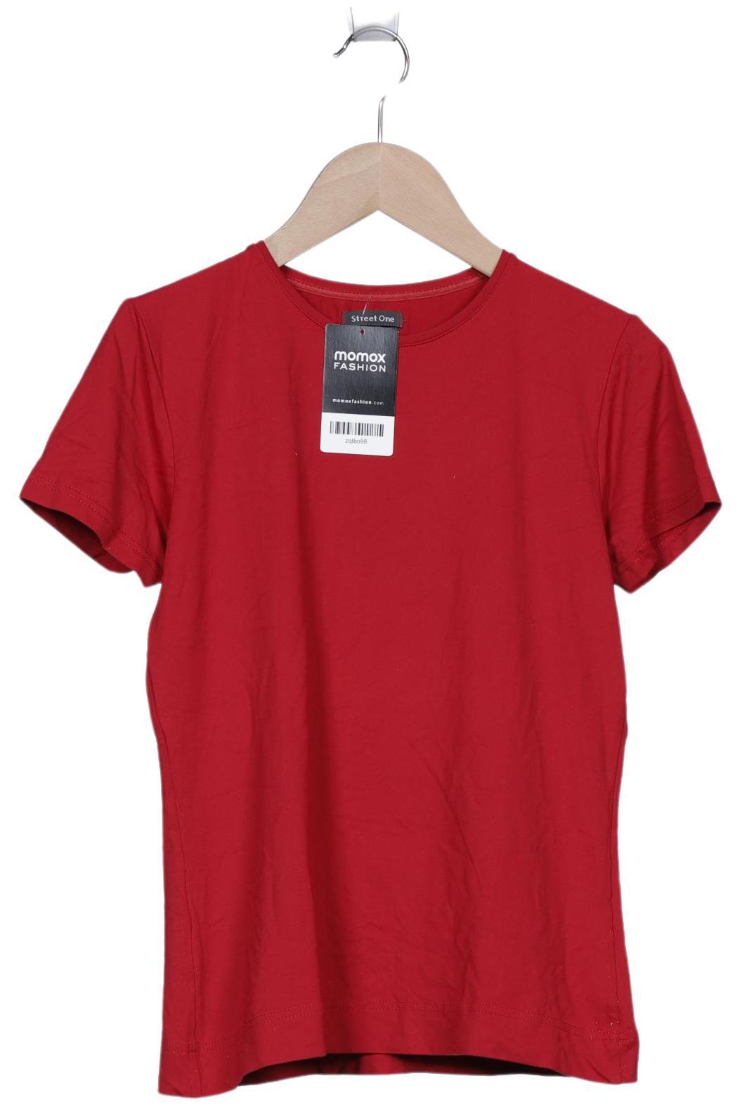

Street One Damen T-Shirt, rot, Gr. 38