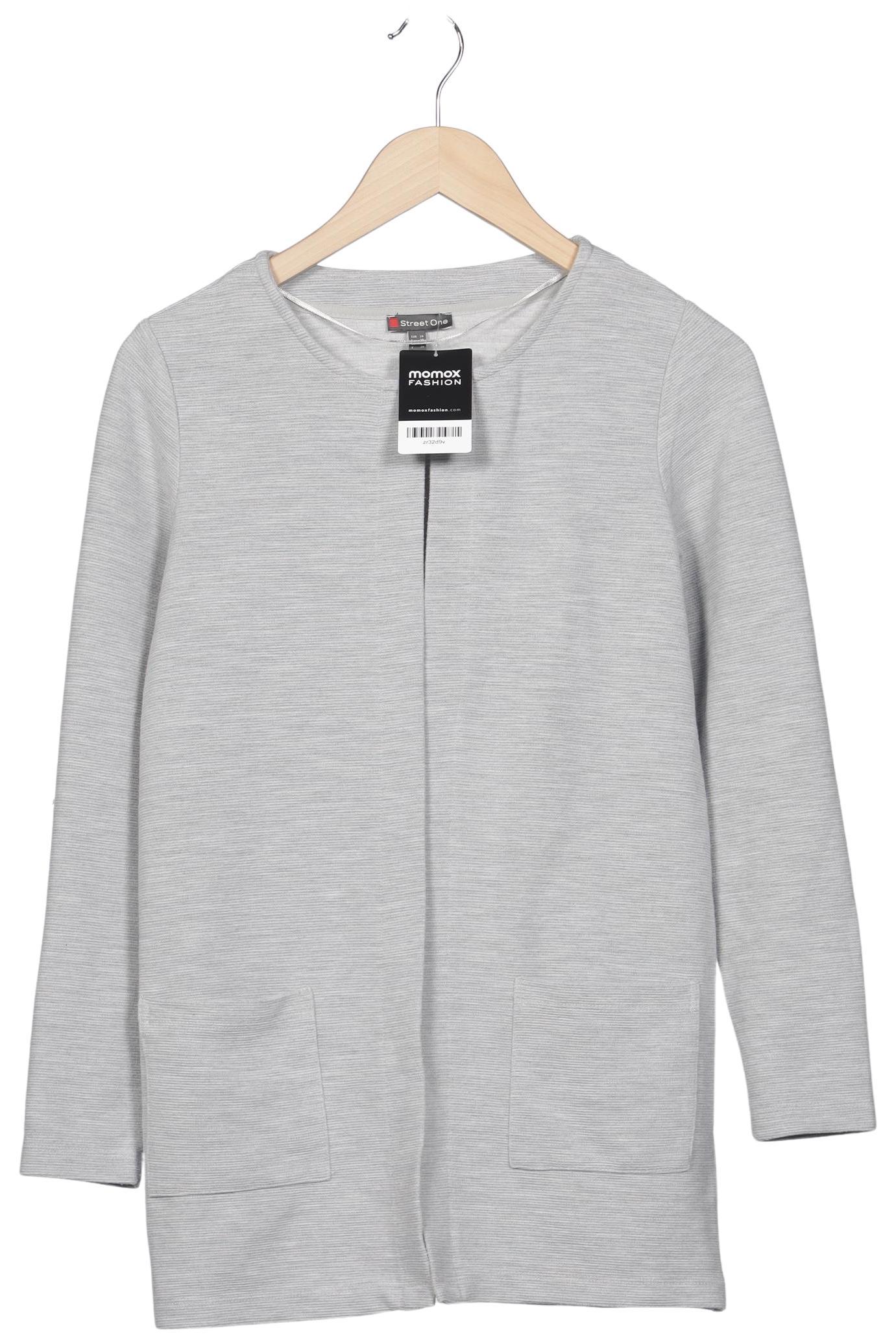 

Street One Damen Strickjacke, grau, Gr. 34