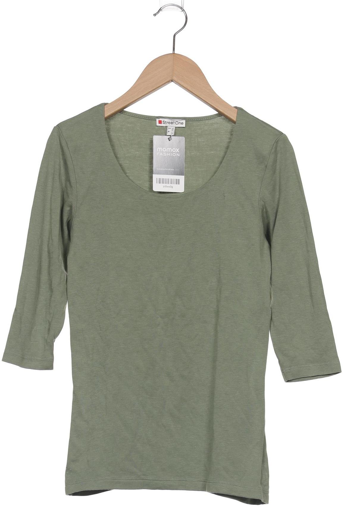 

Street One Damen T-Shirt, grün, Gr. 34