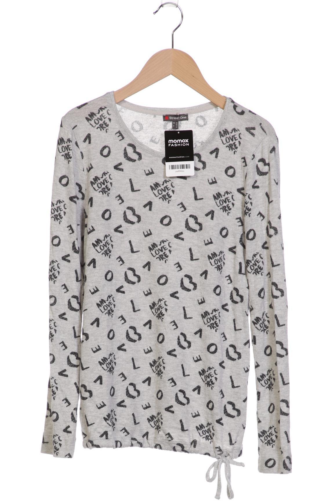 

Street One Damen Pullover, grau, Gr. 38