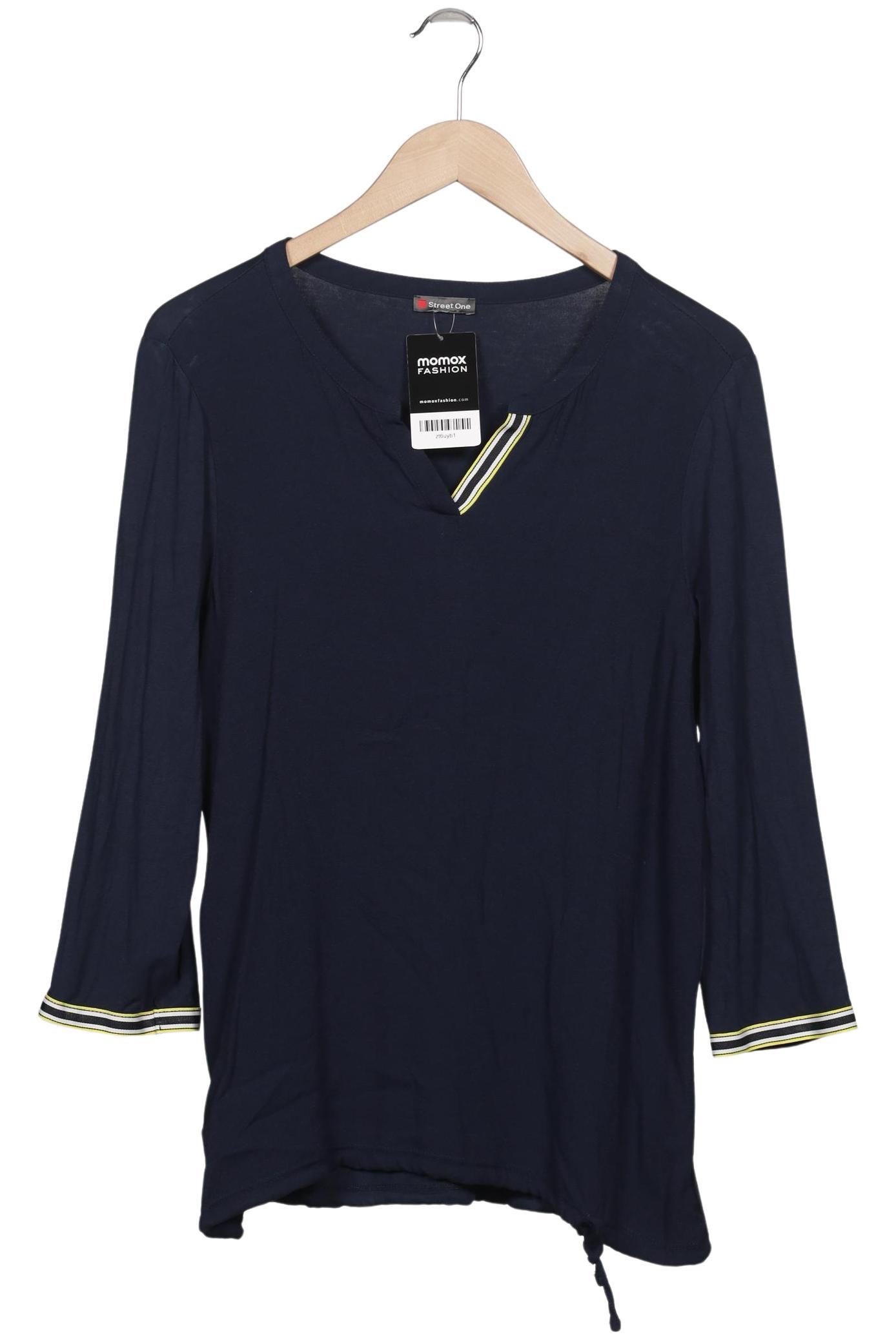 

Street One Damen Langarmshirt, marineblau, Gr. 44