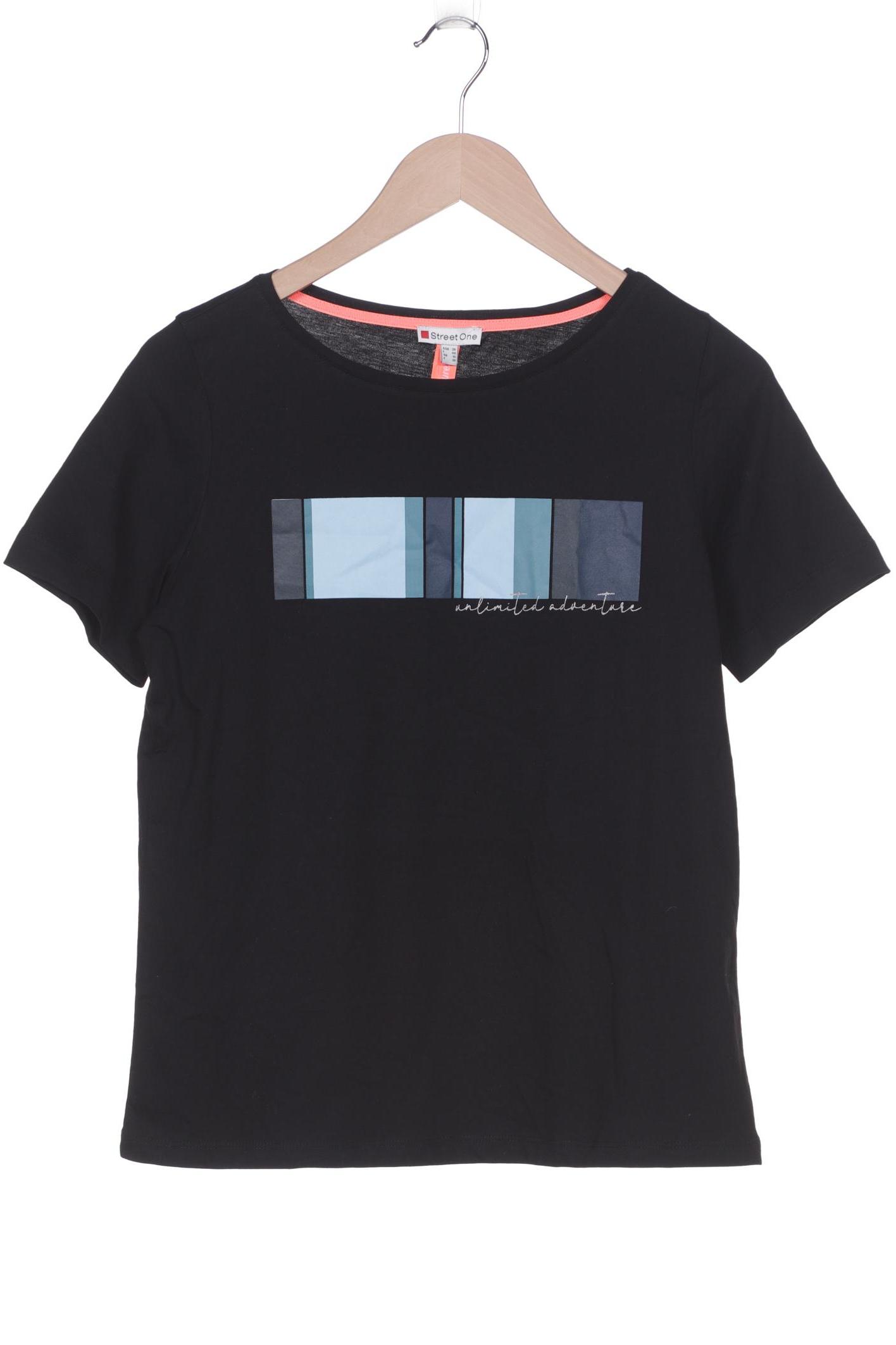 

Street One Damen T-Shirt, schwarz