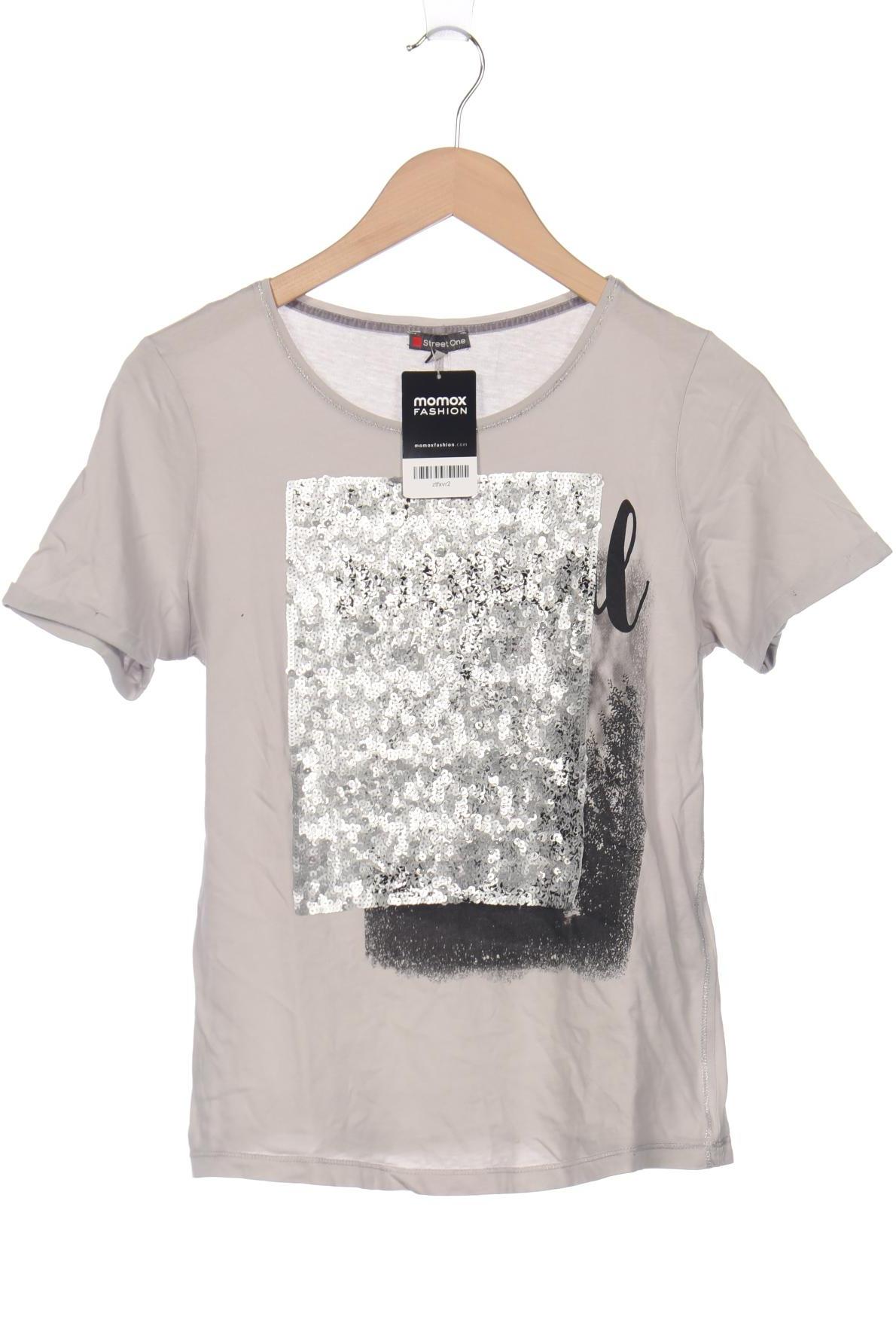 

Street One Damen T-Shirt, grau, Gr. 38