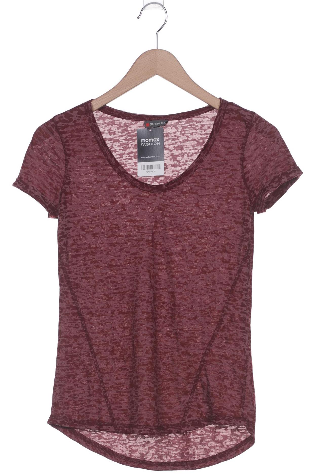 

Street One Damen T-Shirt, bordeaux, Gr. 34