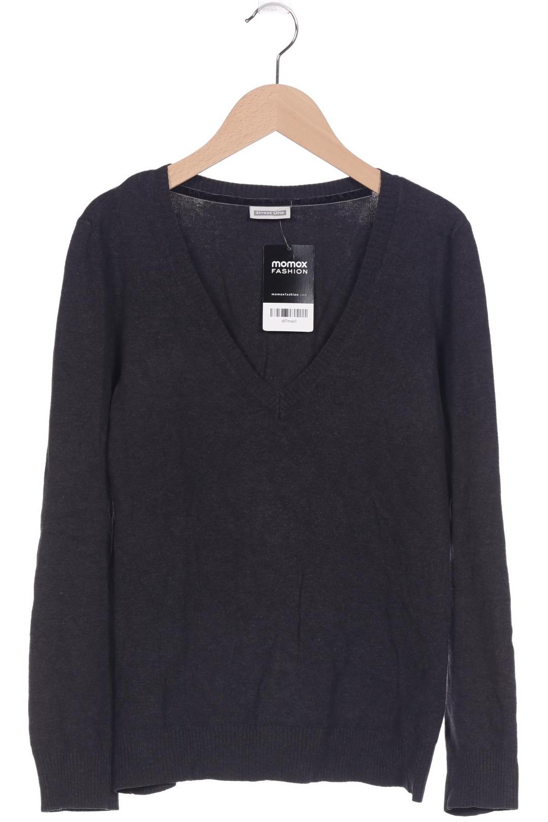 

Street One Damen Pullover, grau, Gr. 38