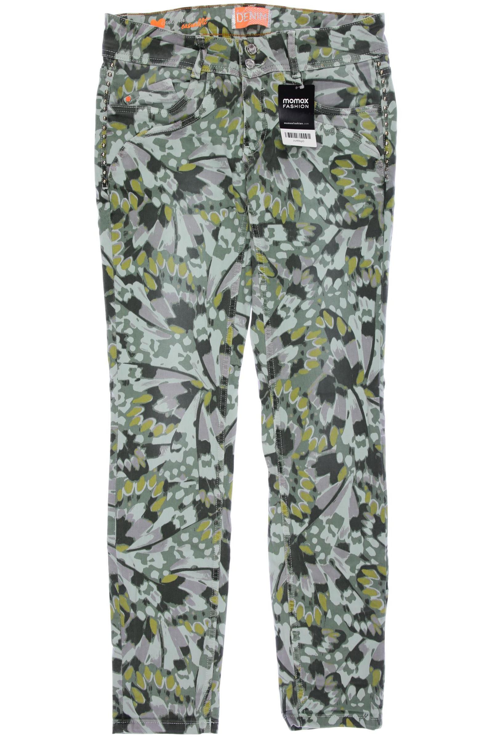 

Street One Damen Jeans, grün, Gr. 38