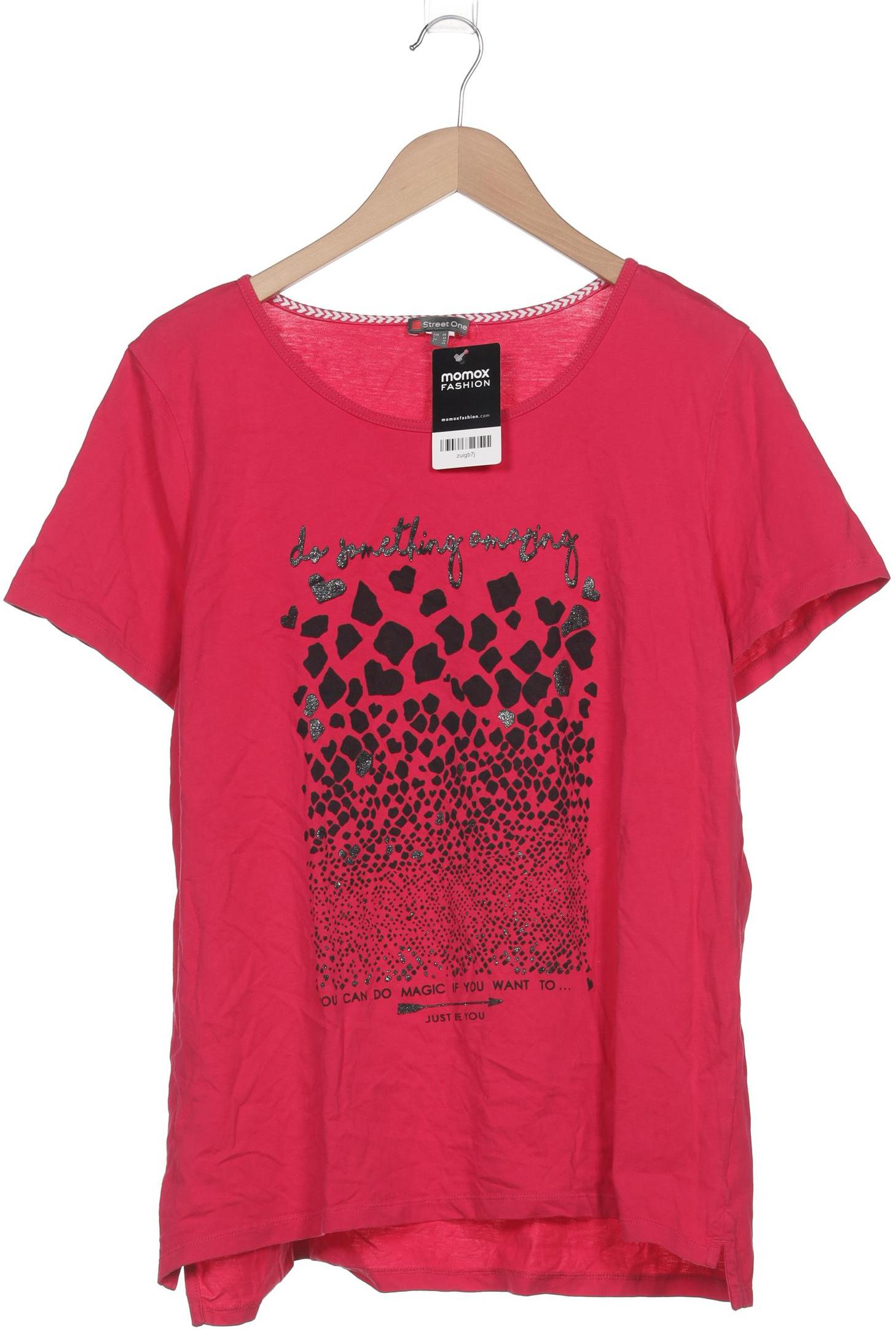 

Street One Damen T-Shirt, pink, Gr. 44