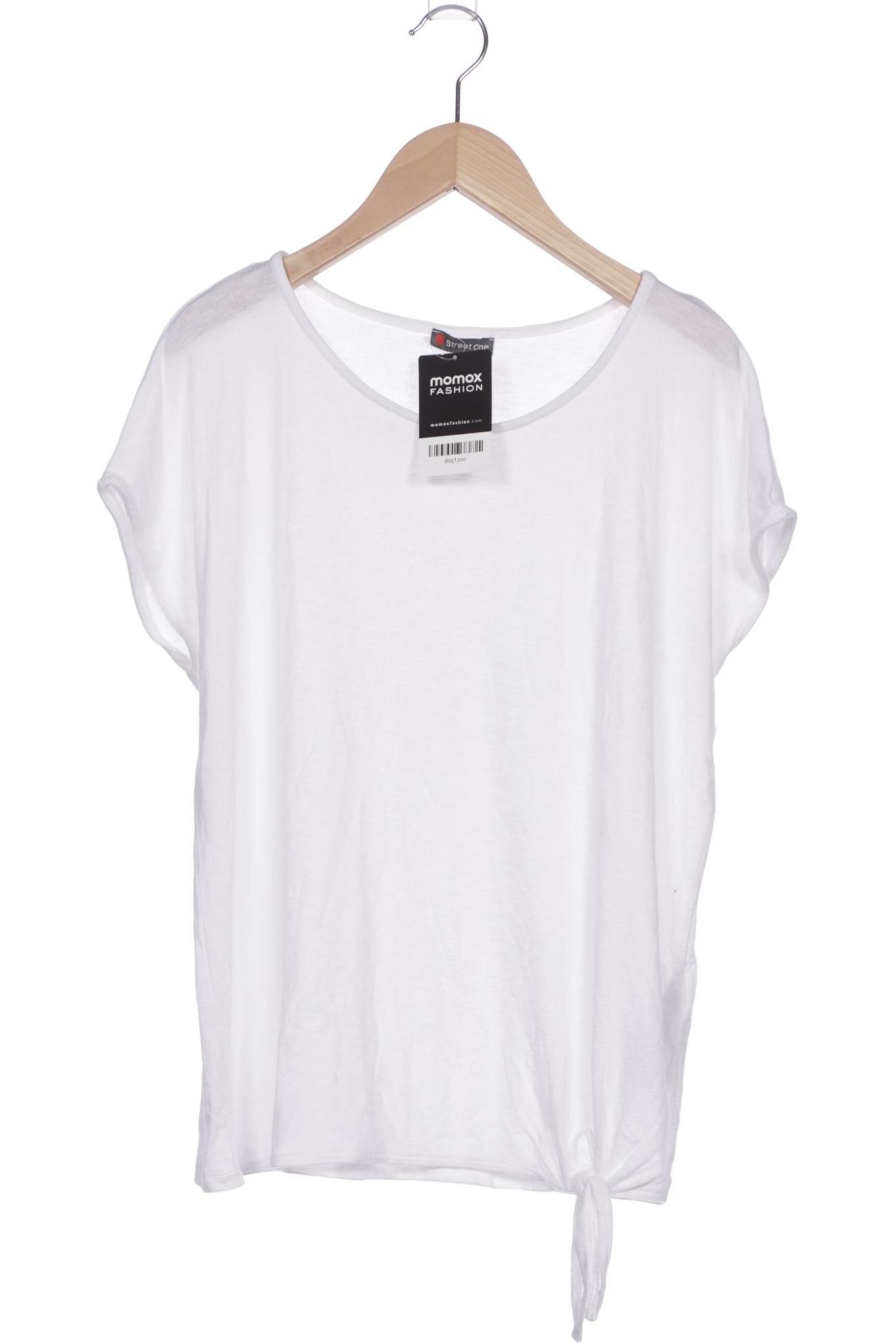 

Street One Damen T-Shirt, weiß, Gr. 38