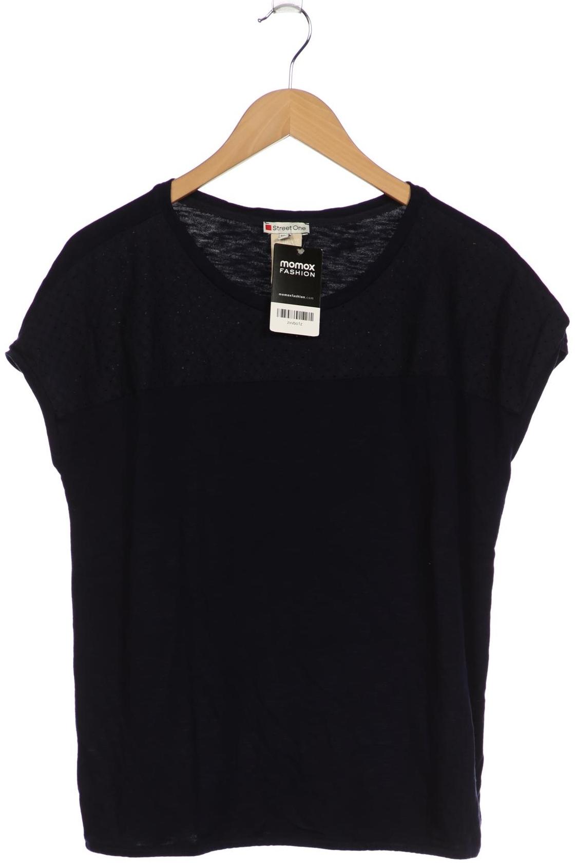 

Street One Damen T-Shirt, marineblau, Gr. 42