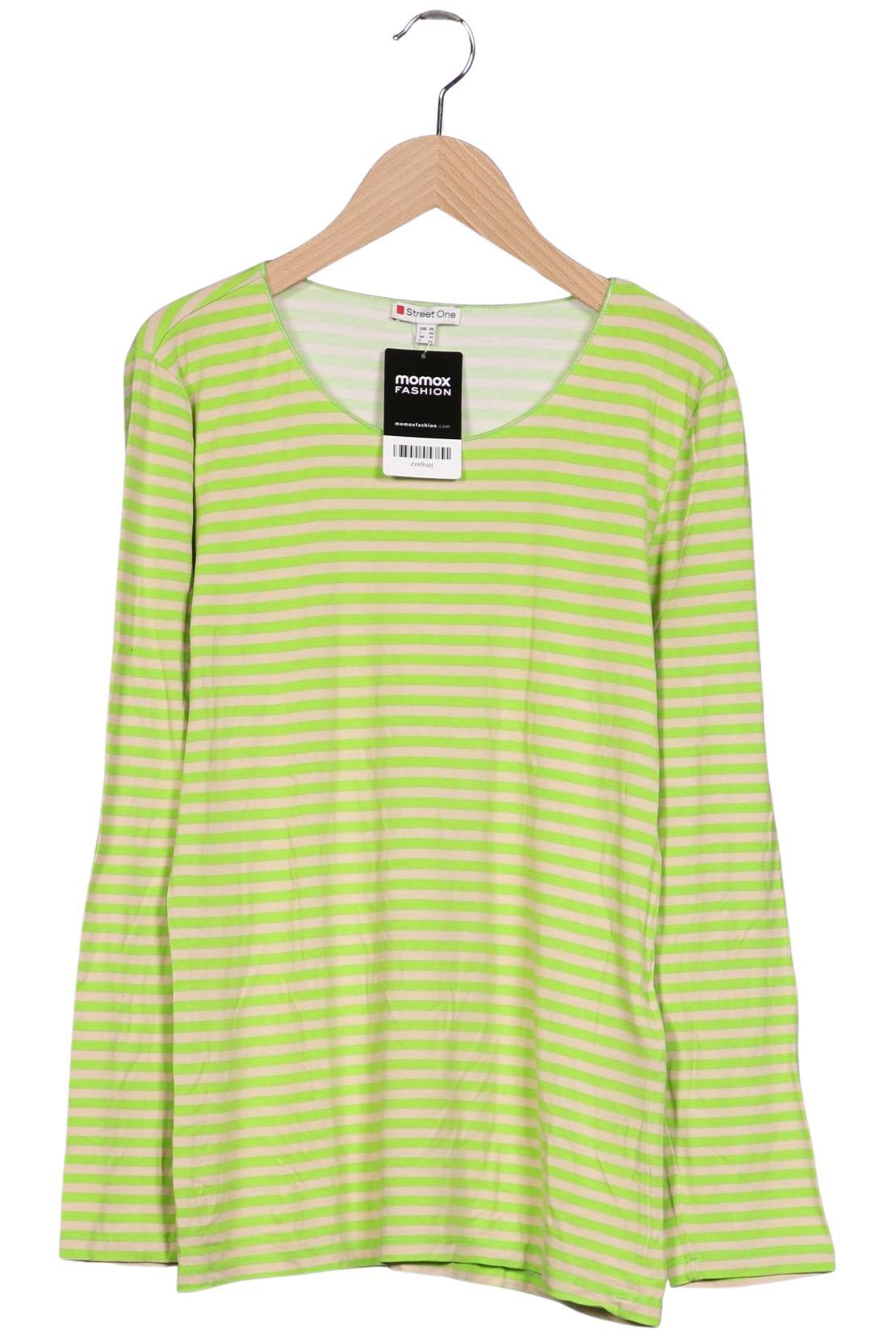 

Street One Damen Langarmshirt, hellgrün, Gr. 40
