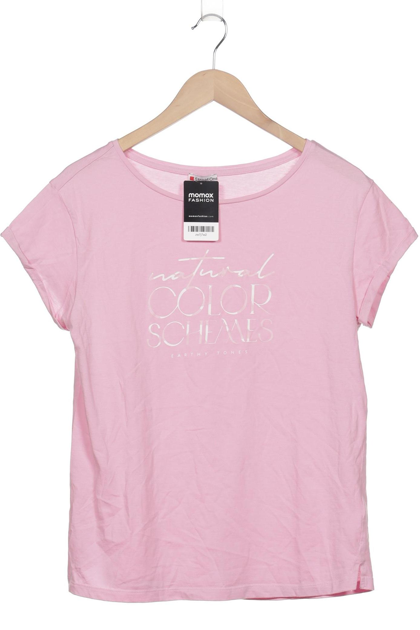 

Street One Damen T-Shirt, pink, Gr. 40