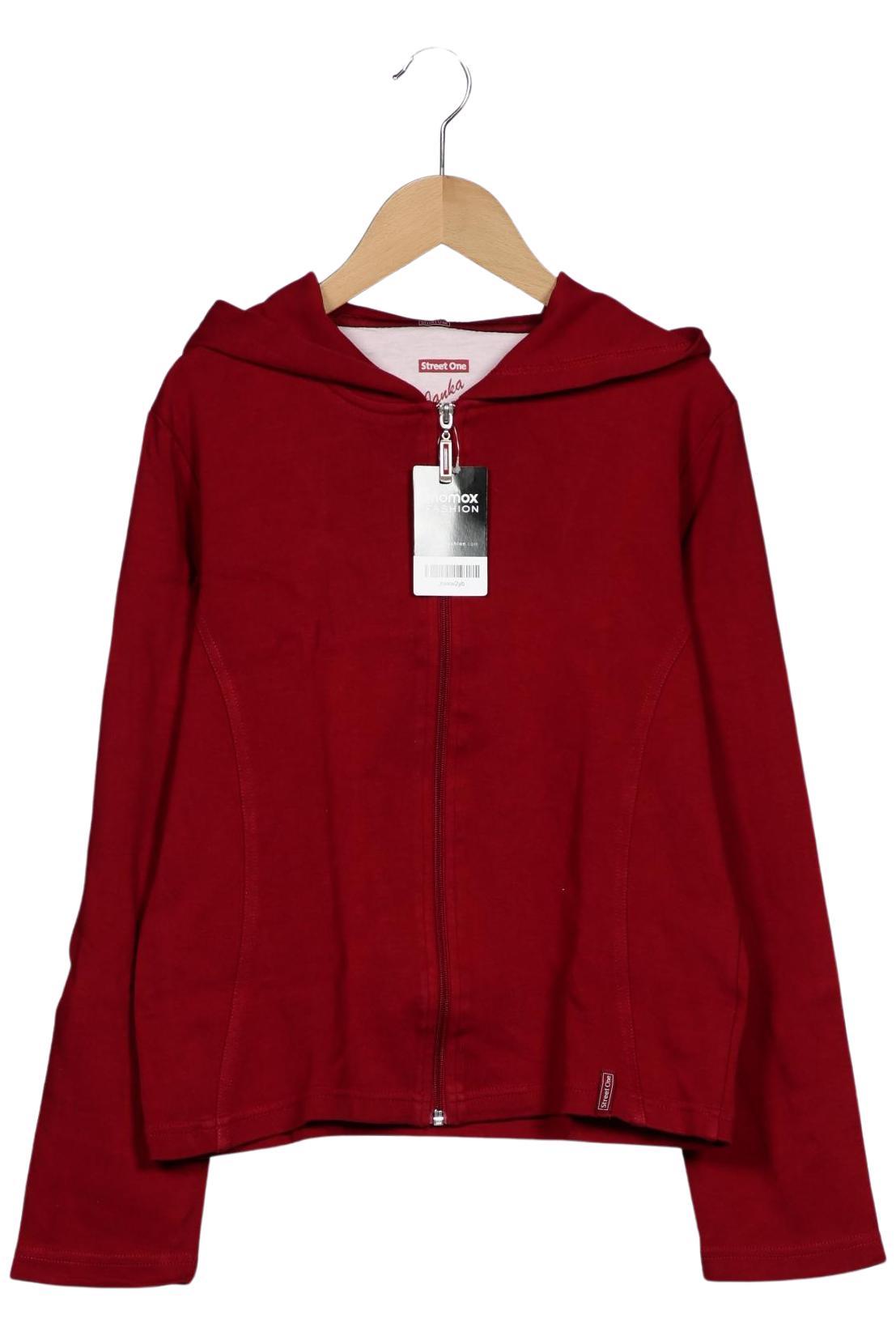 

Street One Damen Kapuzenpullover, rot, Gr. 40