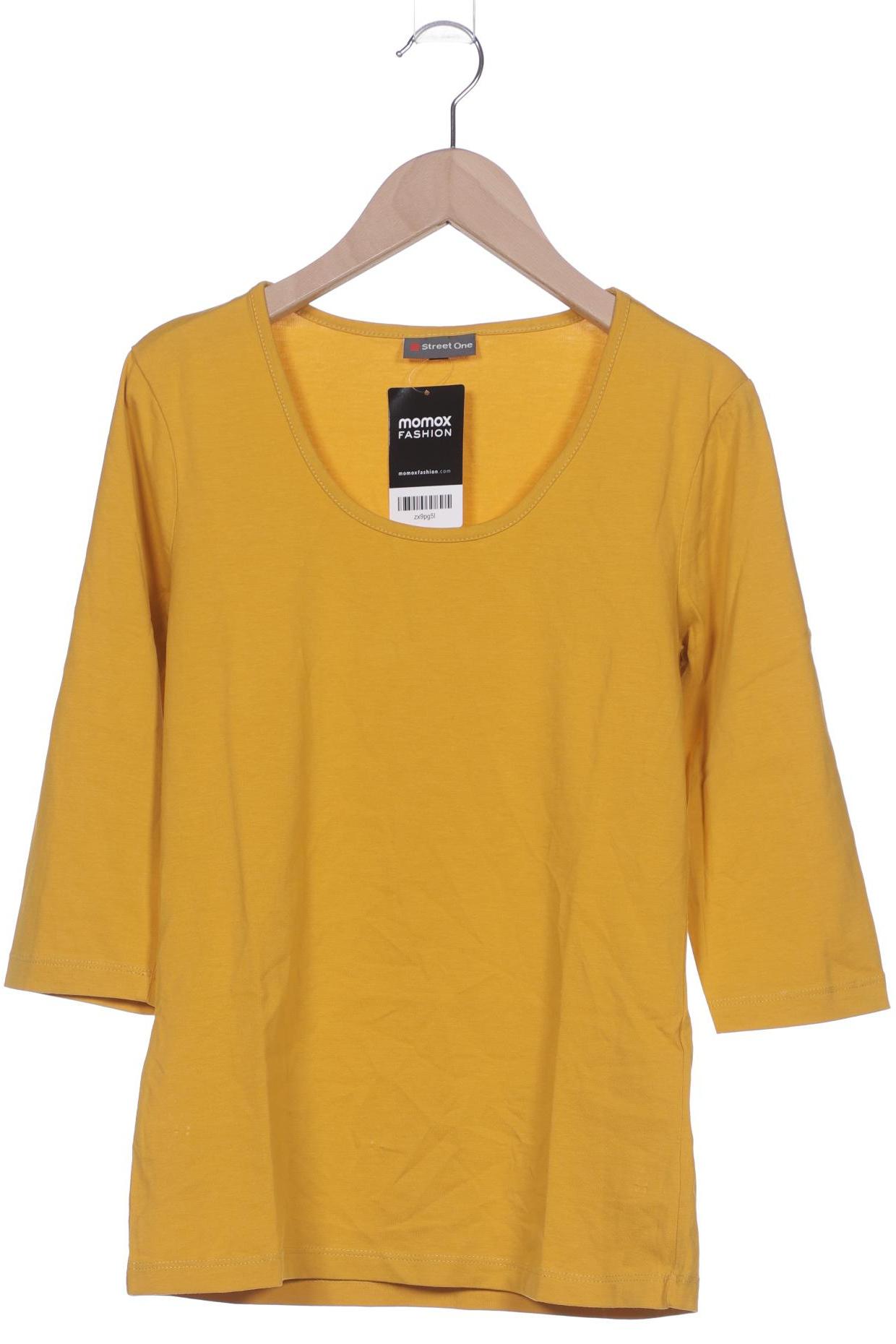 

Street One Damen T-Shirt, gelb, Gr. 38