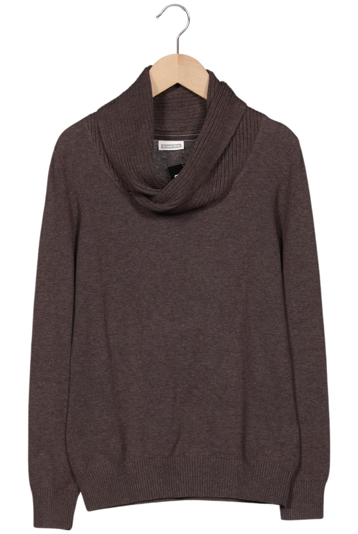 

Street One Damen Pullover, braun, Gr. 36