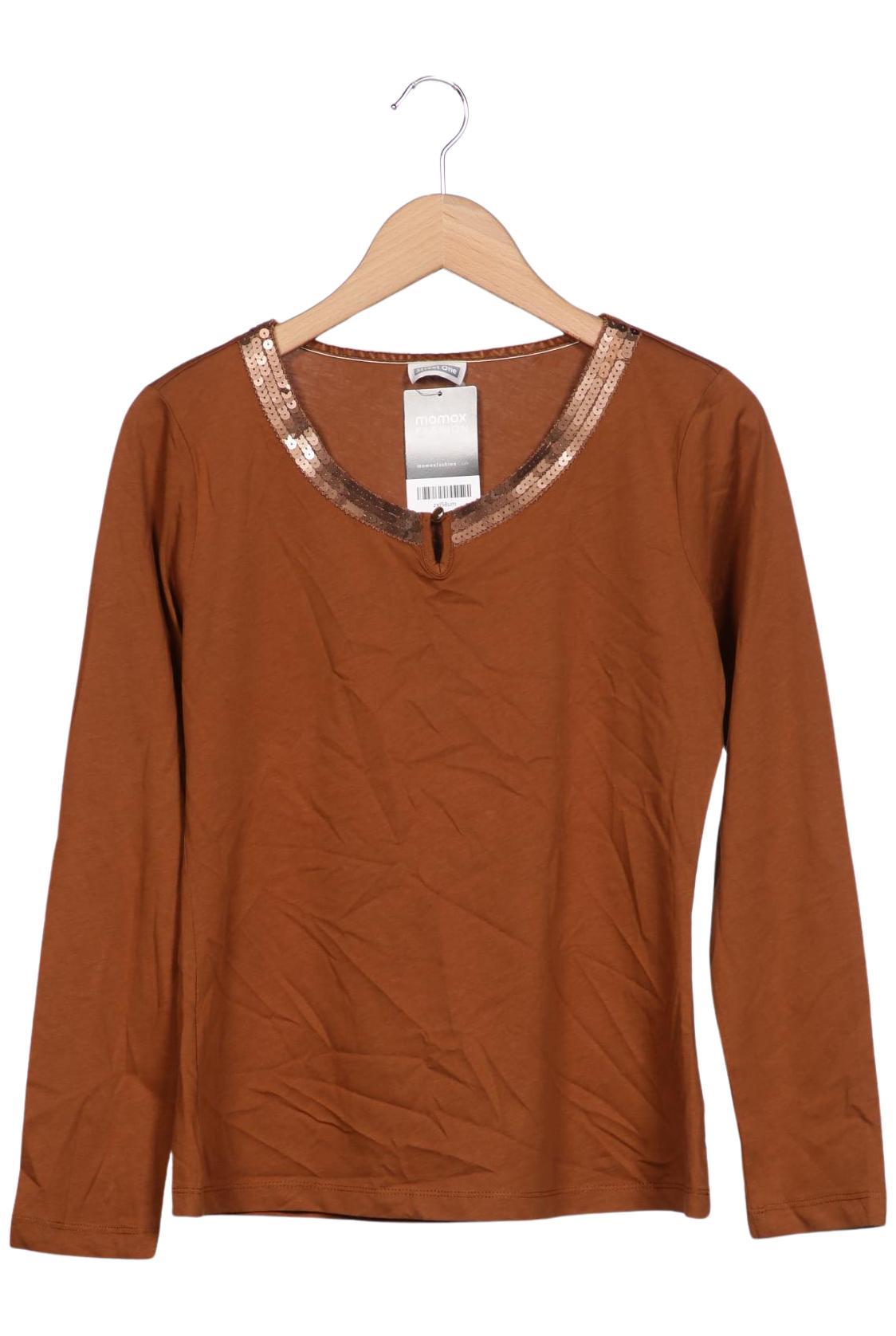 

Street One Damen Langarmshirt, braun, Gr. 40