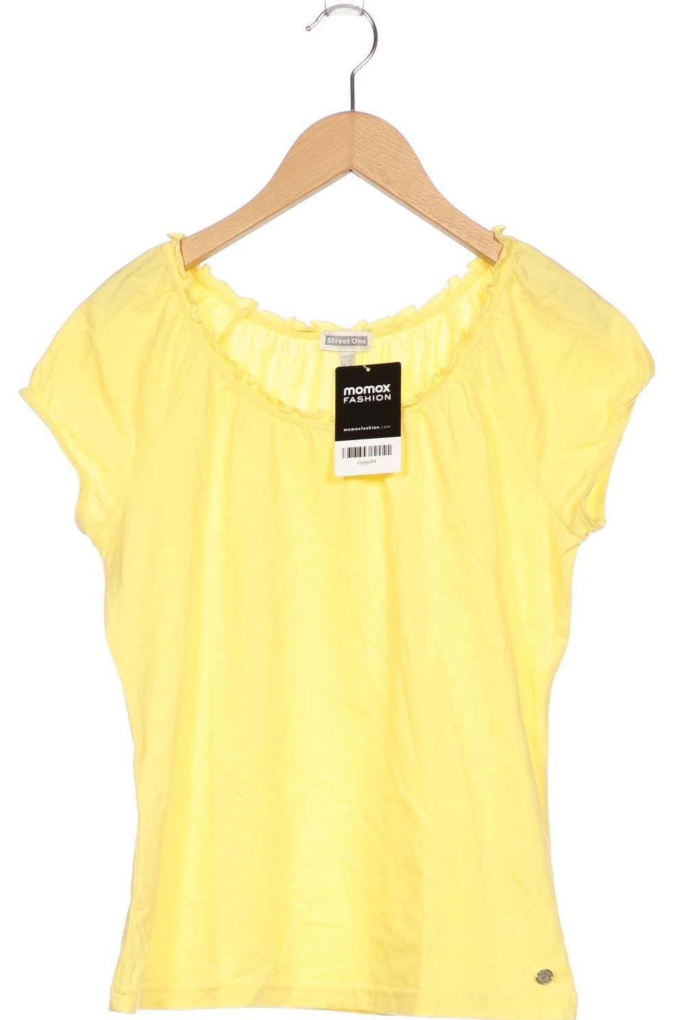 

Street One Damen T-Shirt, gelb, Gr. 38