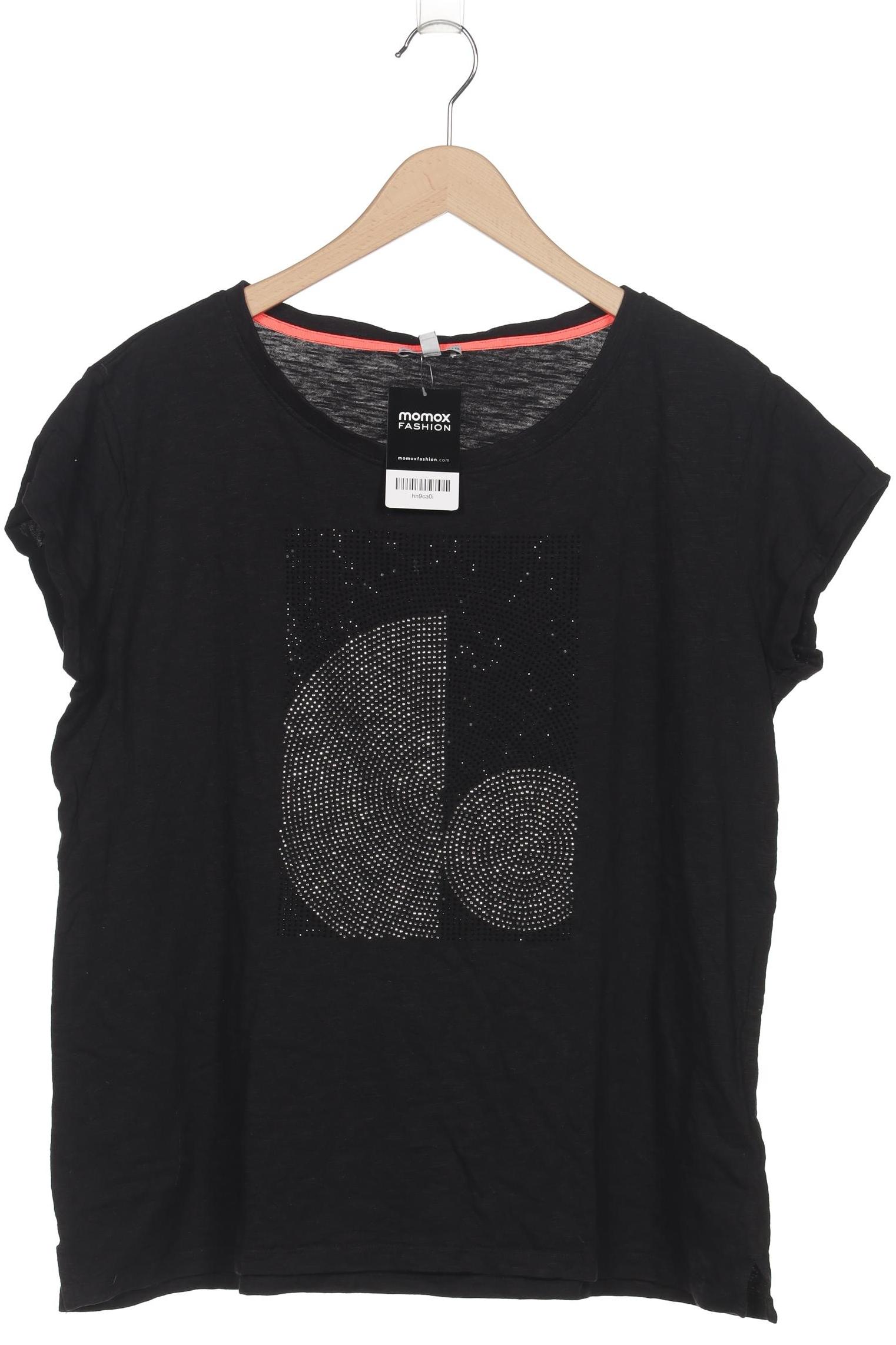 

Street One Damen T-Shirt, schwarz, Gr. 44
