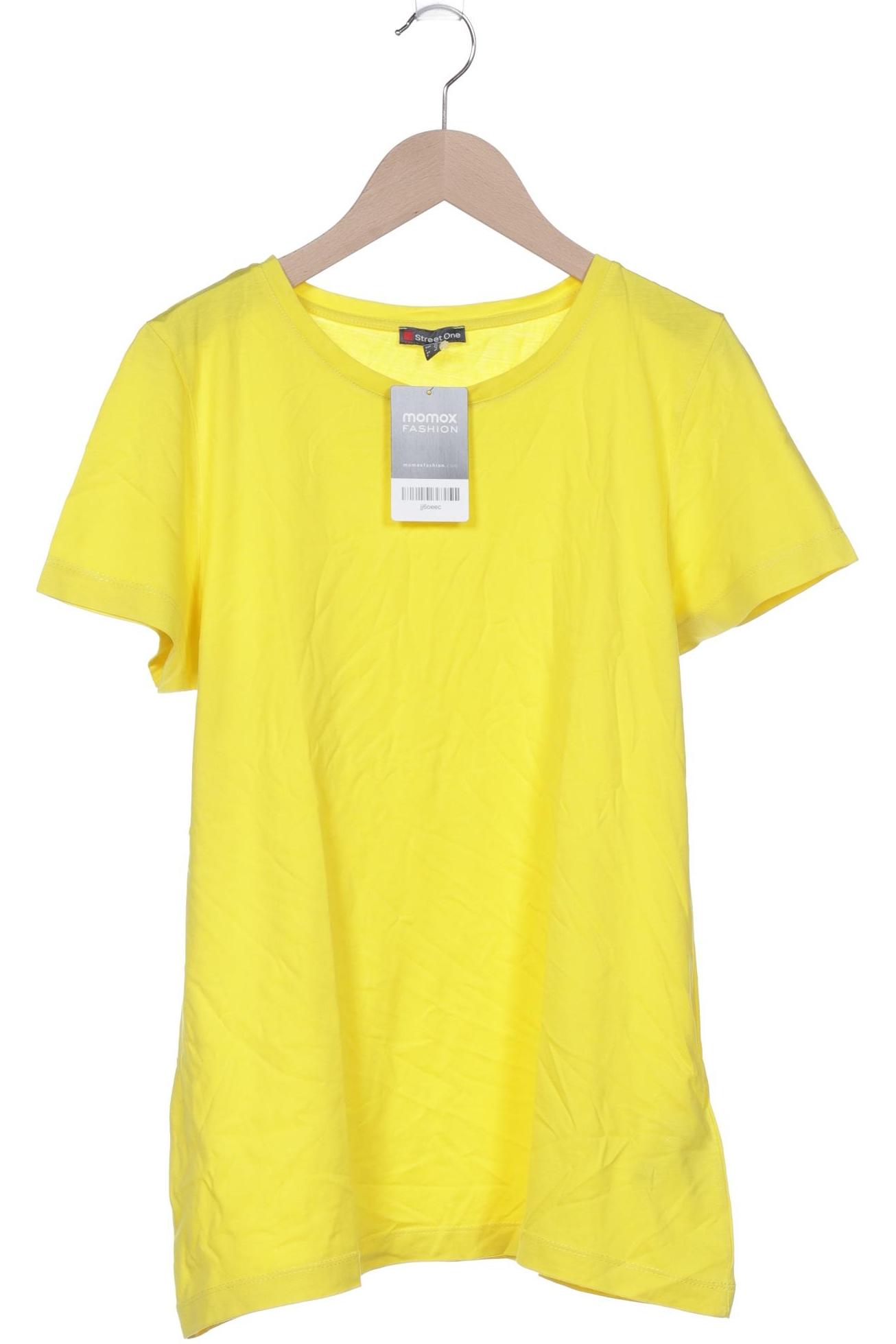 

Street One Damen T-Shirt, gelb, Gr. 40
