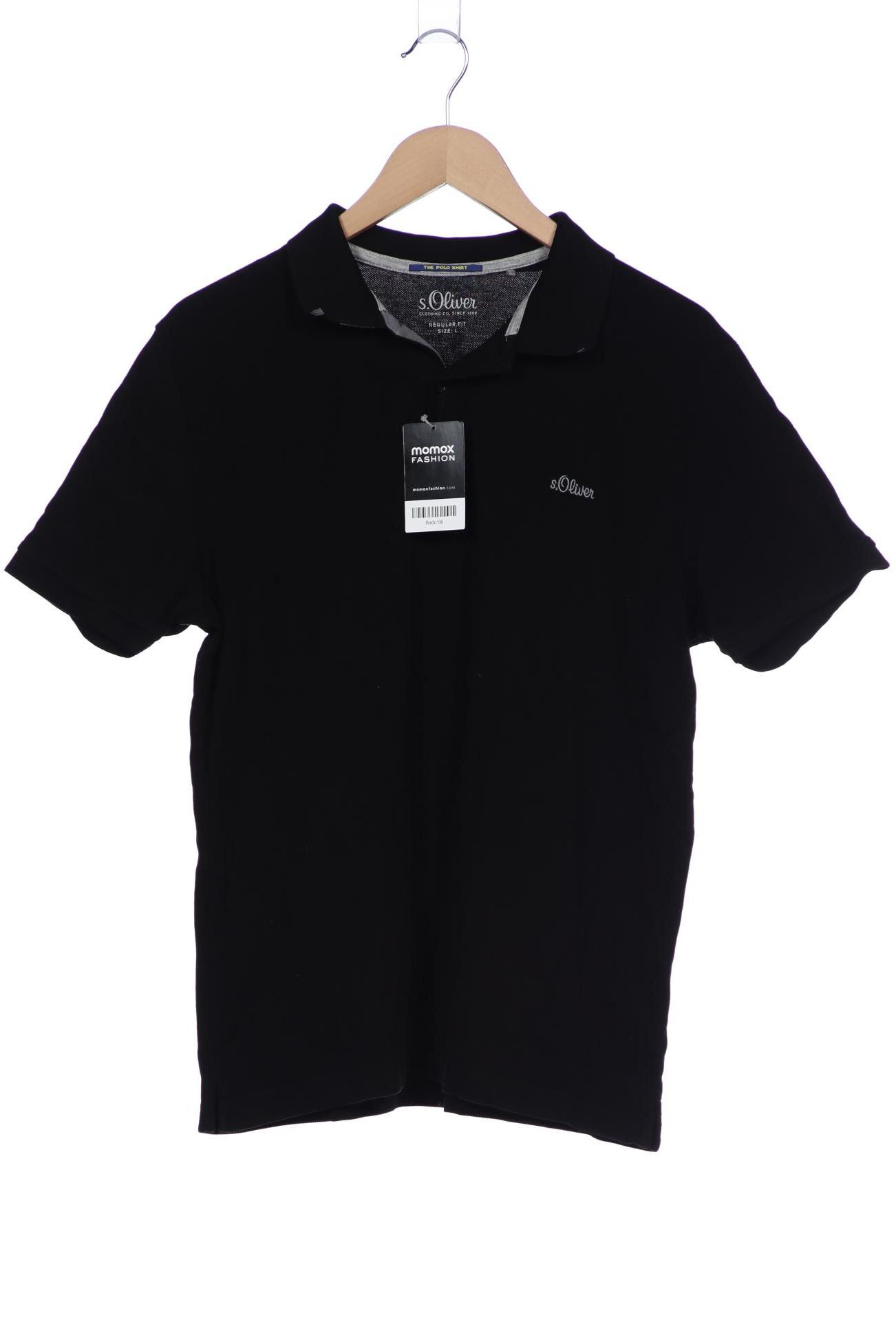 

Street One Herren Poloshirt, schwarz, Gr. 52