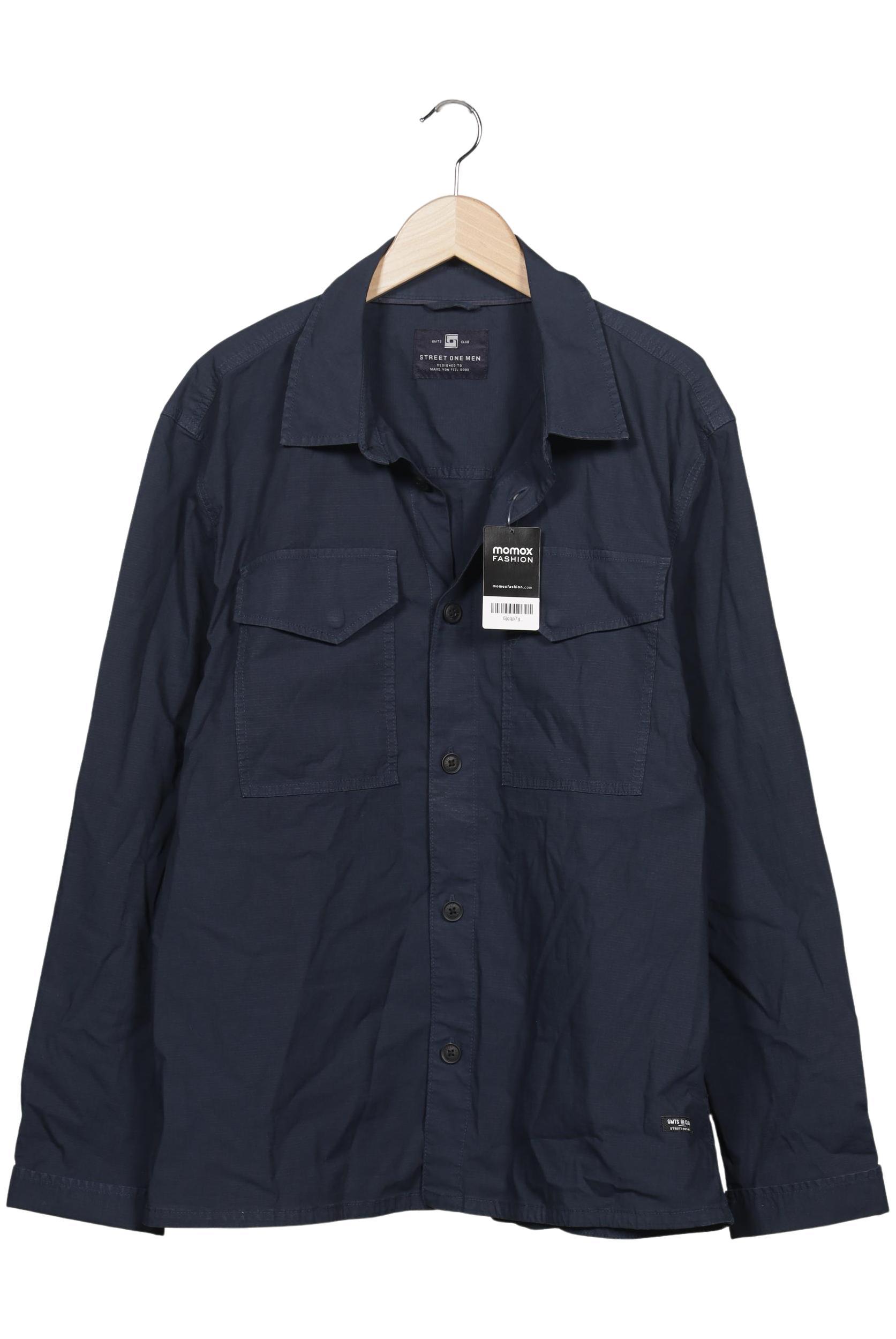 Thumbnail - Street One Herren Hemd, marineblau, Gr. 56