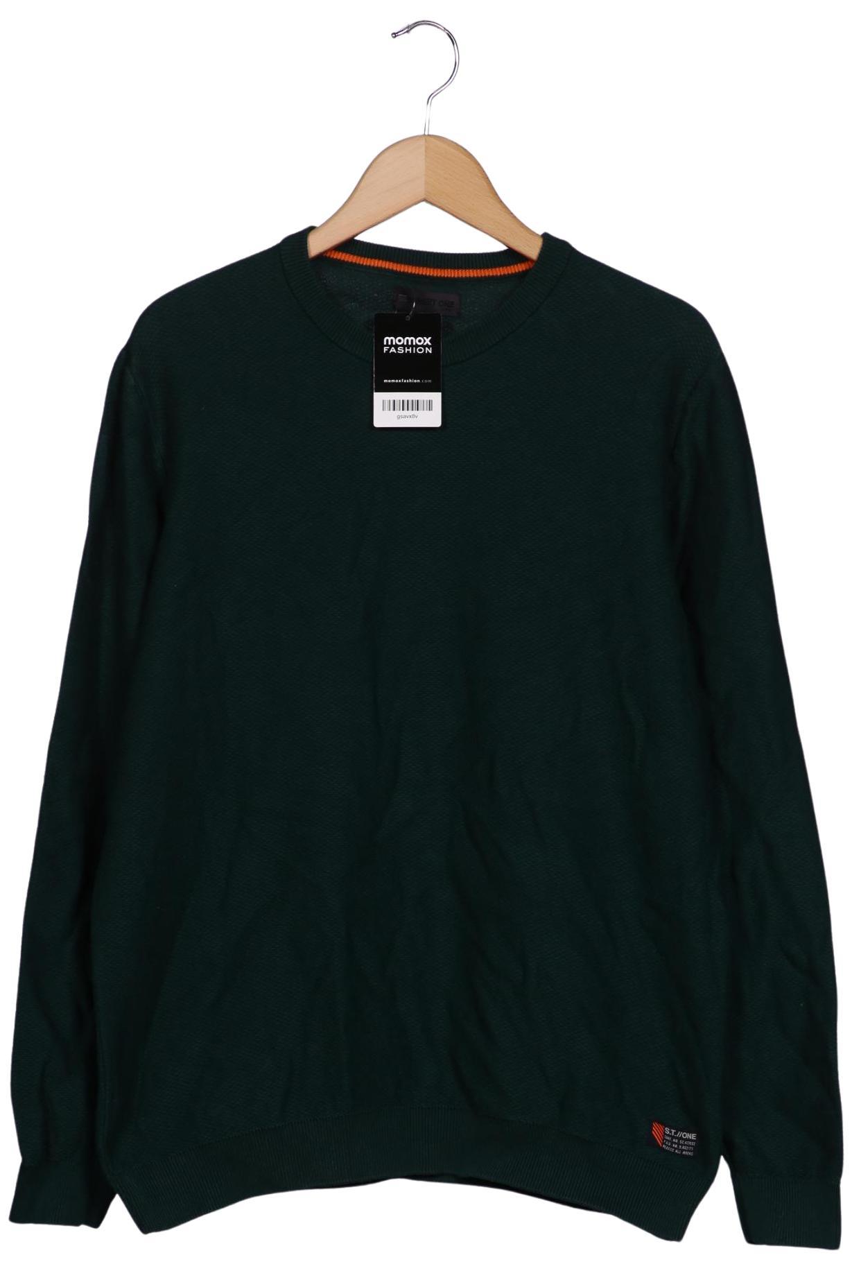

Street One Herren Pullover, grün, Gr. 52