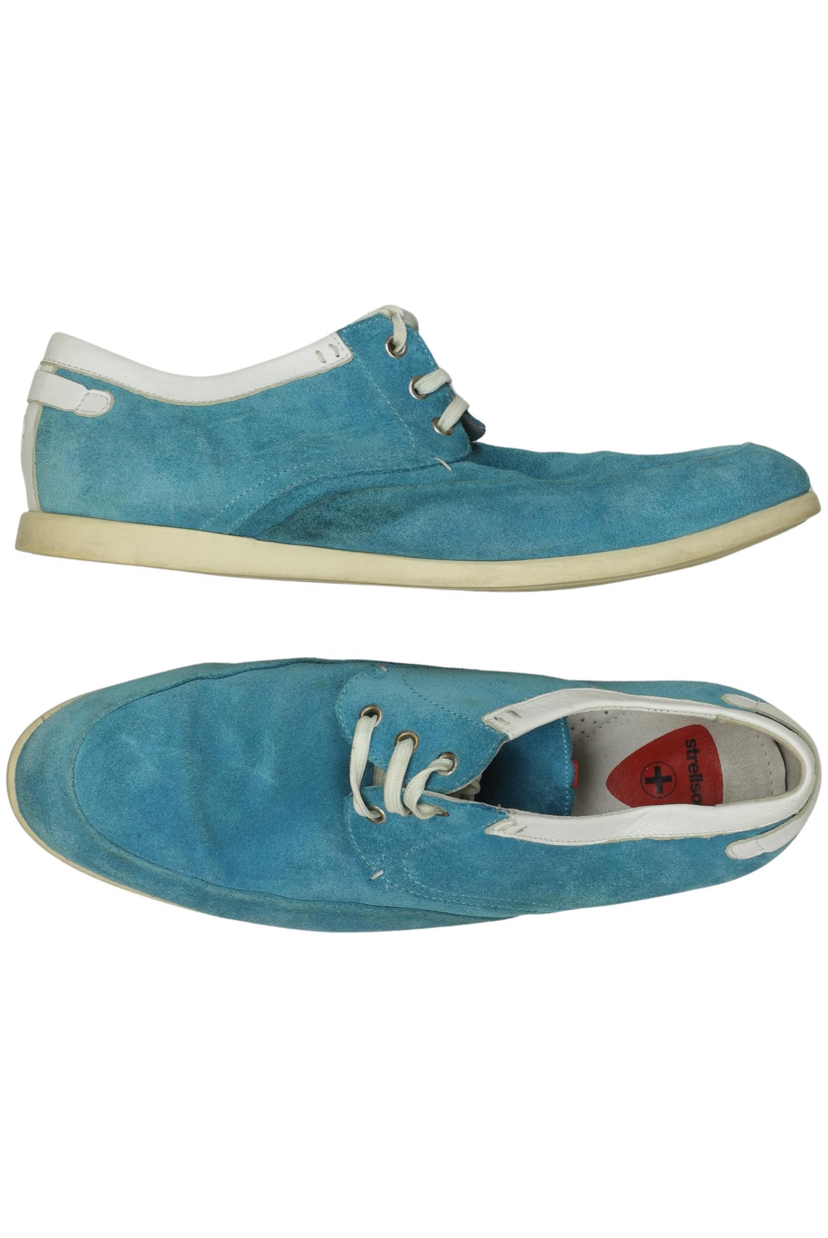 Thumbnail - Strellson Herren Halbschuh, türkis, Gr. 42