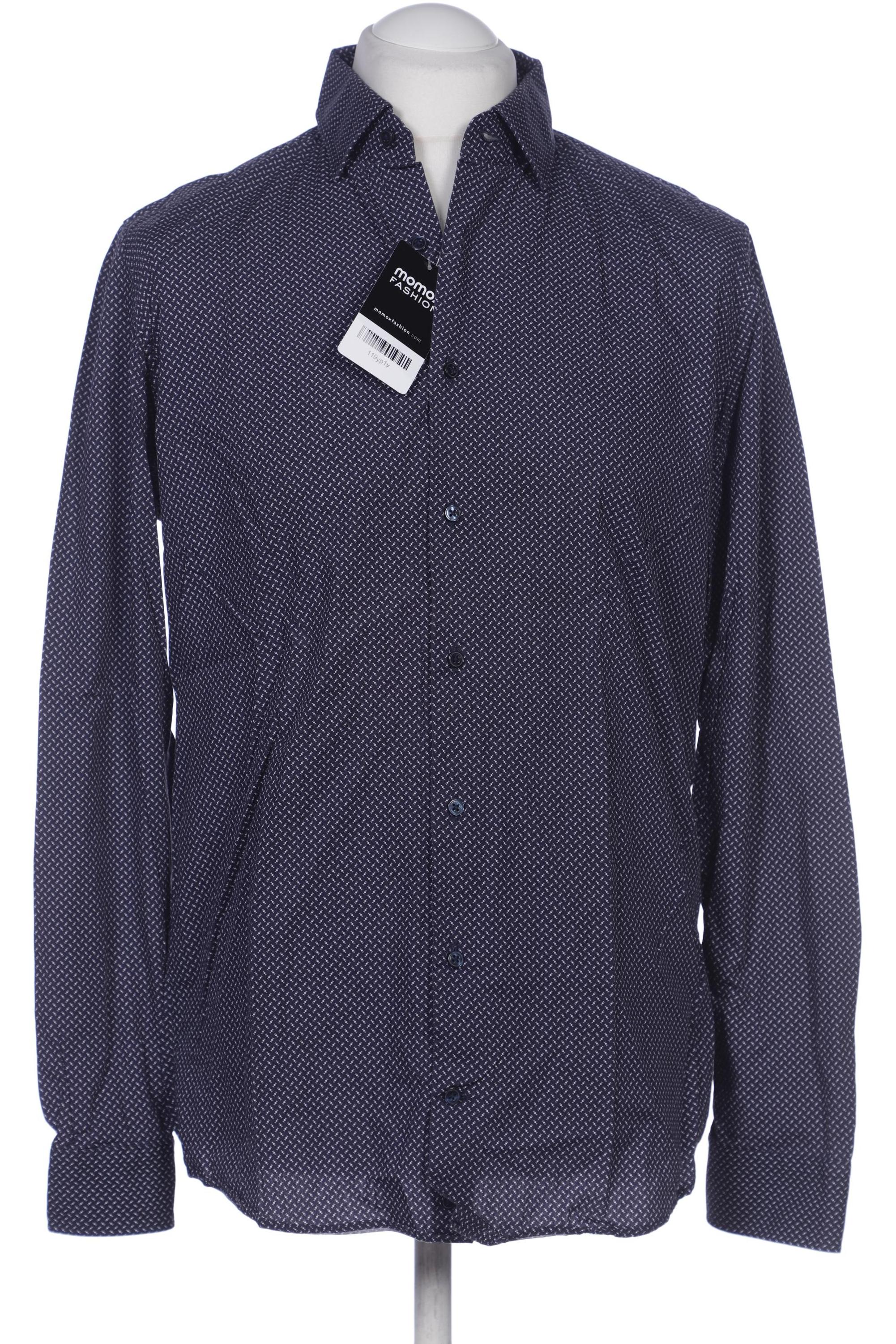 

Strellson Herren Hemd, marineblau, Gr. 52