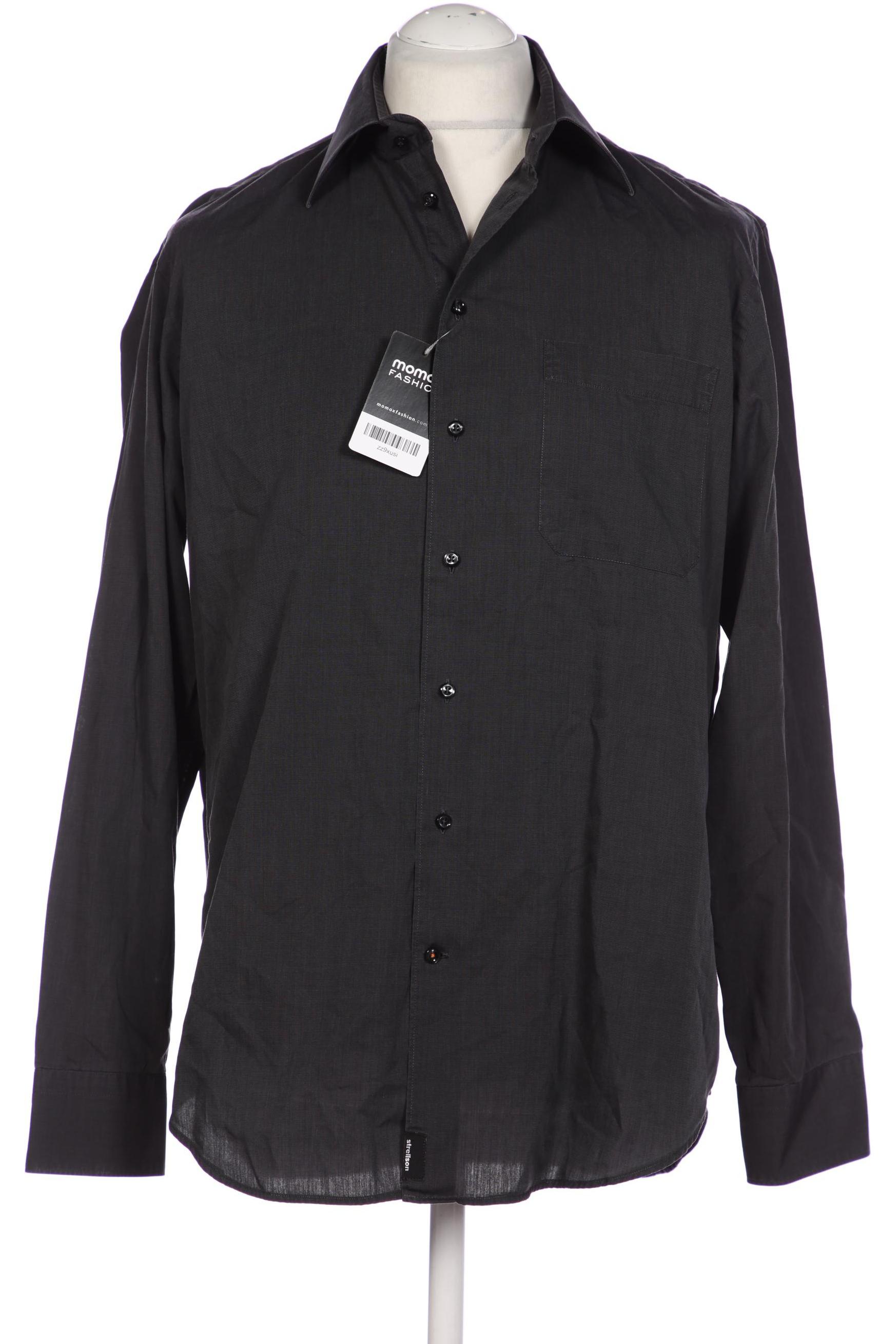 

Strellson Herren Hemd, grau, Gr. 52