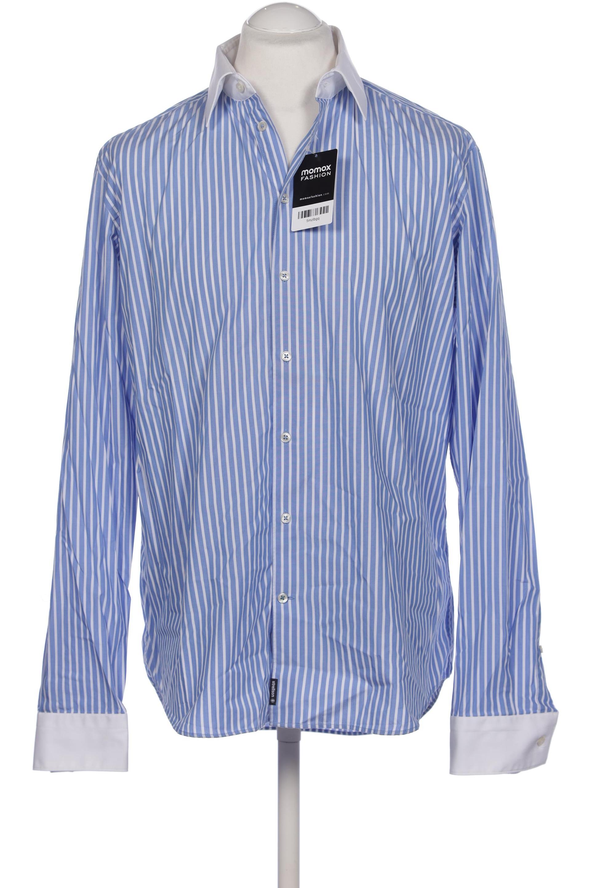 

Strellson Herren Hemd, blau, Gr. 52