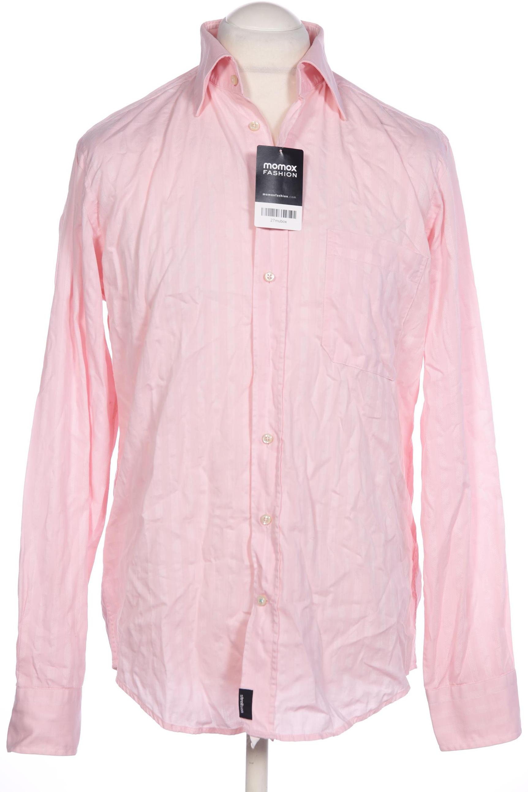 

Strellson Herren Hemd, pink, Gr. 50
