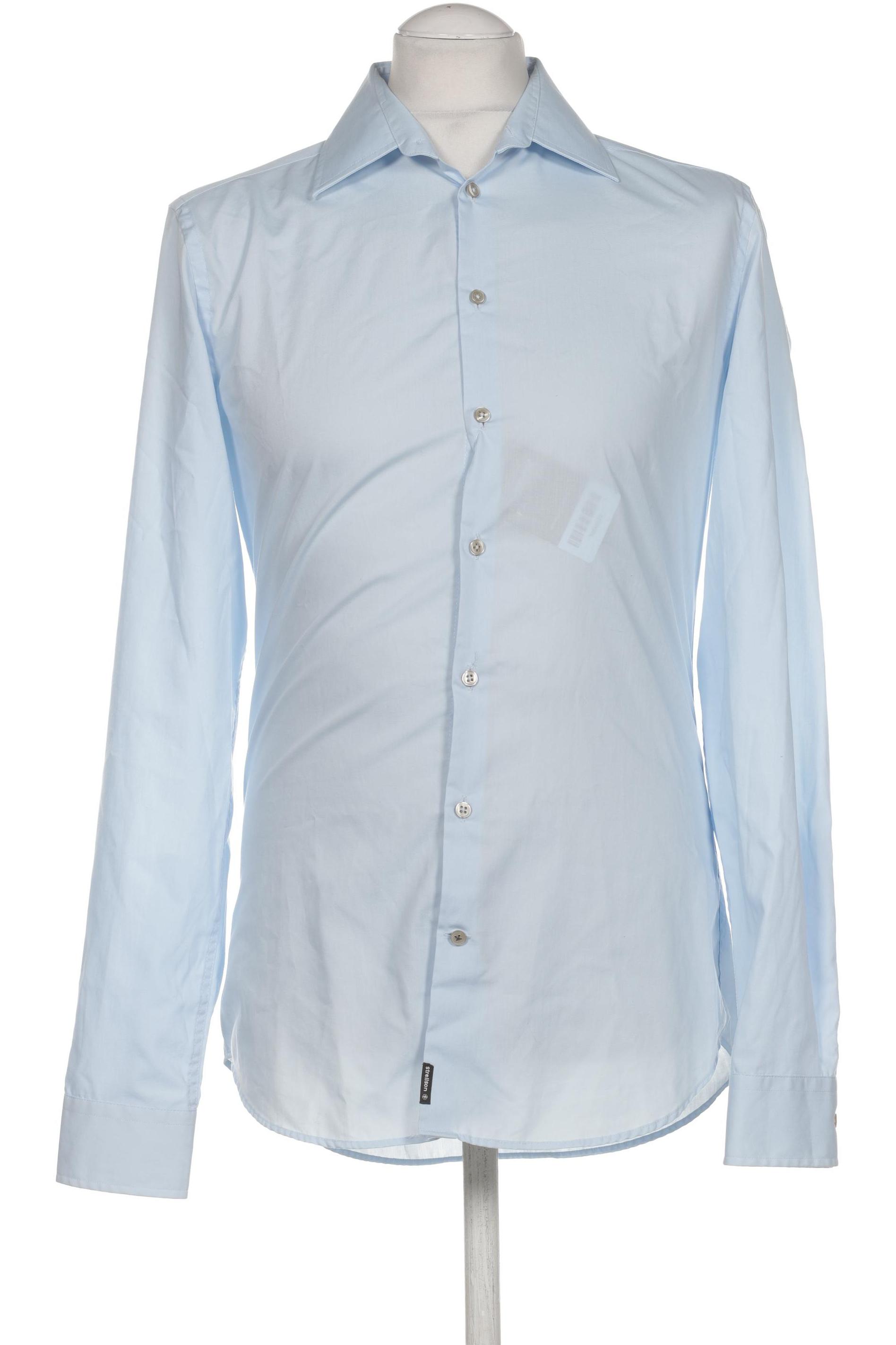

Strellson Herren Hemd, blau, Gr. 46