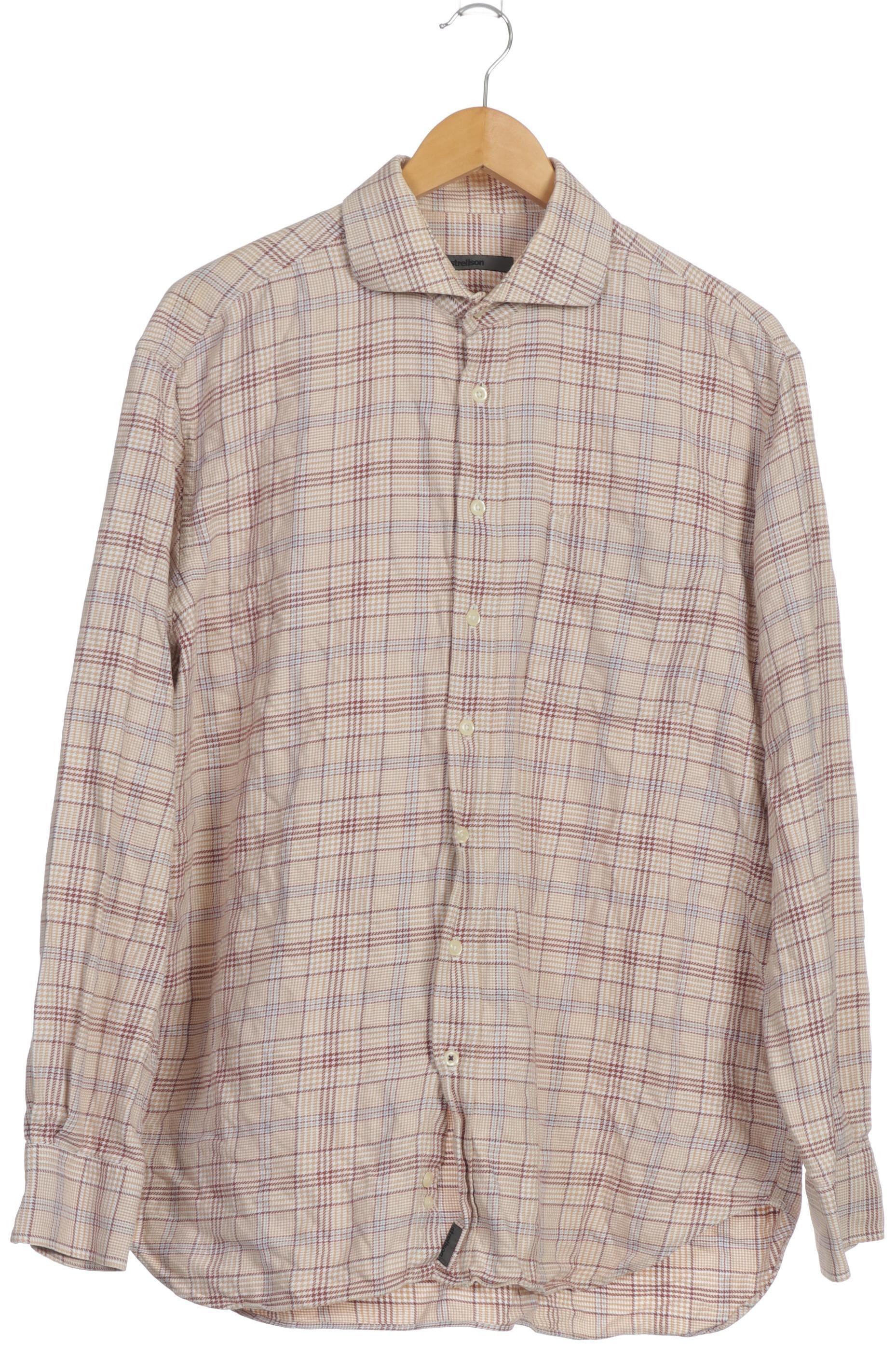 

Strellson Herren Hemd, beige, Gr. 54