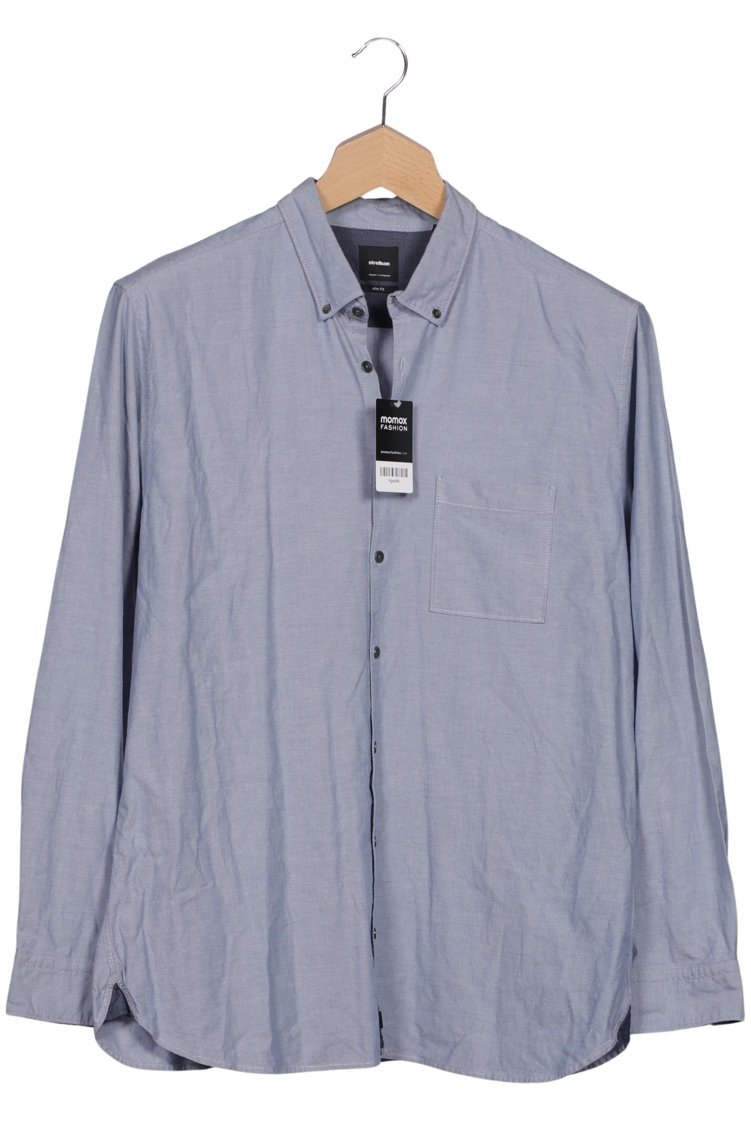 

Strellson Herren Hemd, blau, Gr. 56