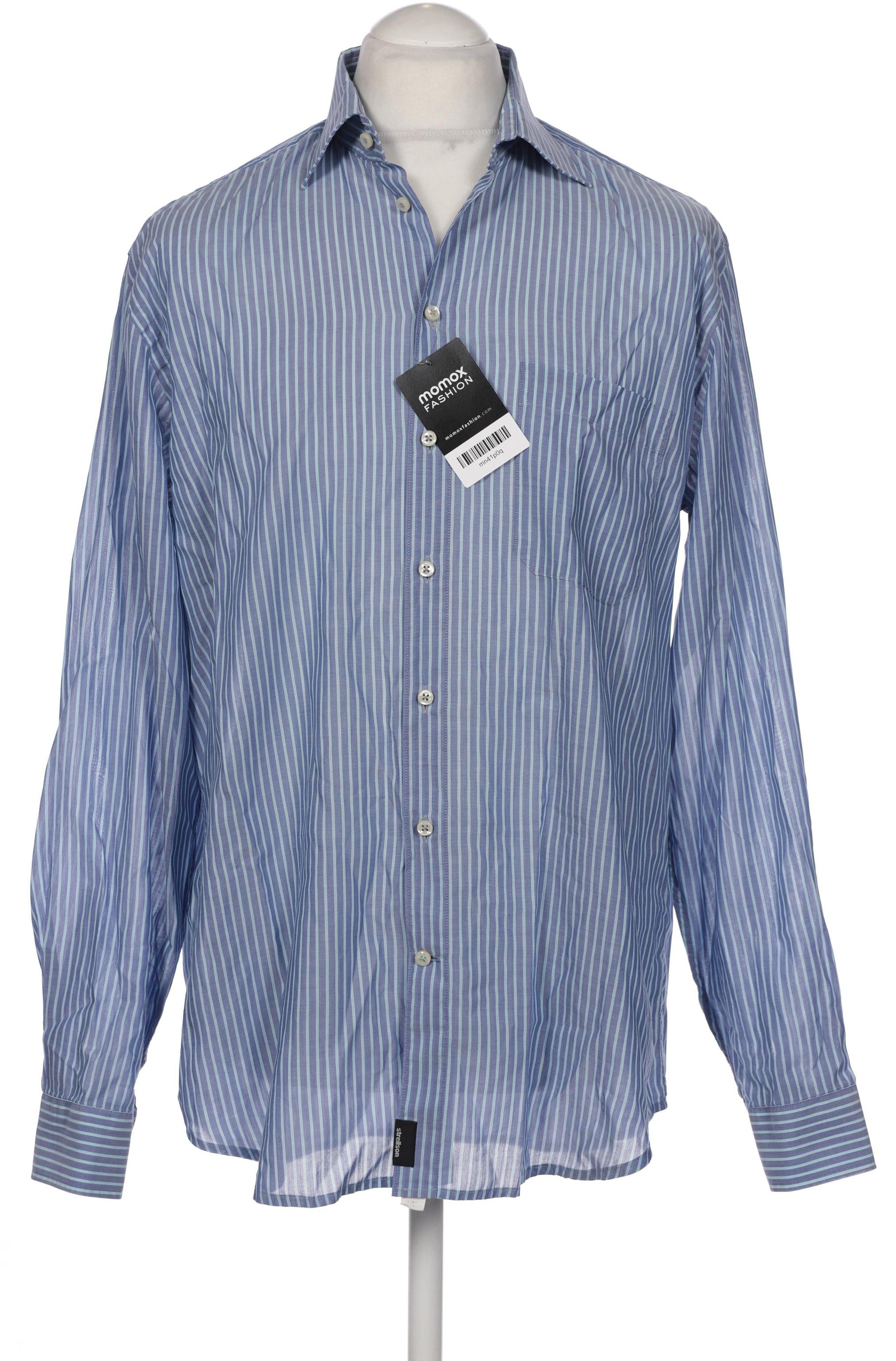 

Strellson Herren Hemd, blau, Gr. 52