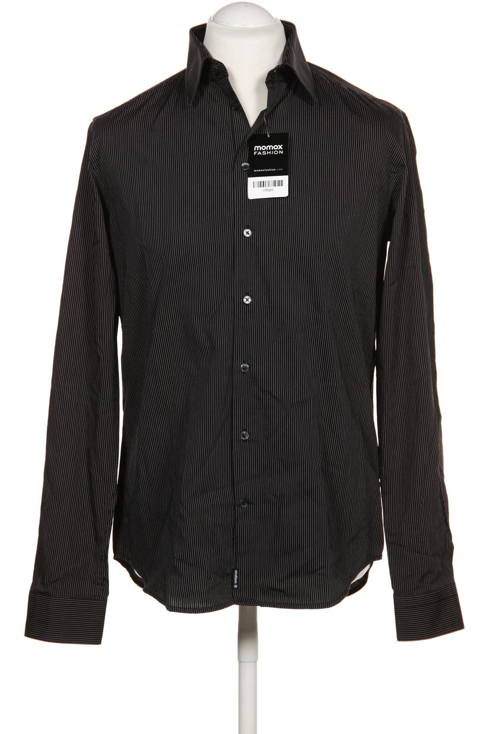 

Strellson Herren Hemd, schwarz, Gr. 50