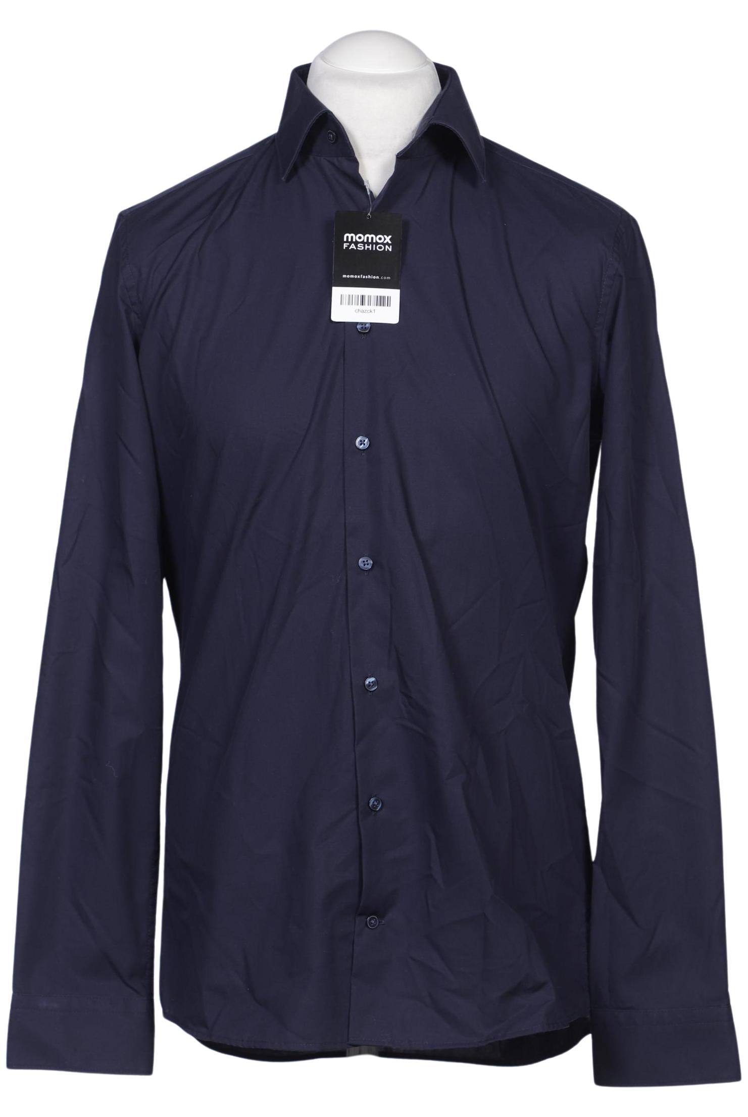 

Strellson Herren Hemd, marineblau, Gr. 48