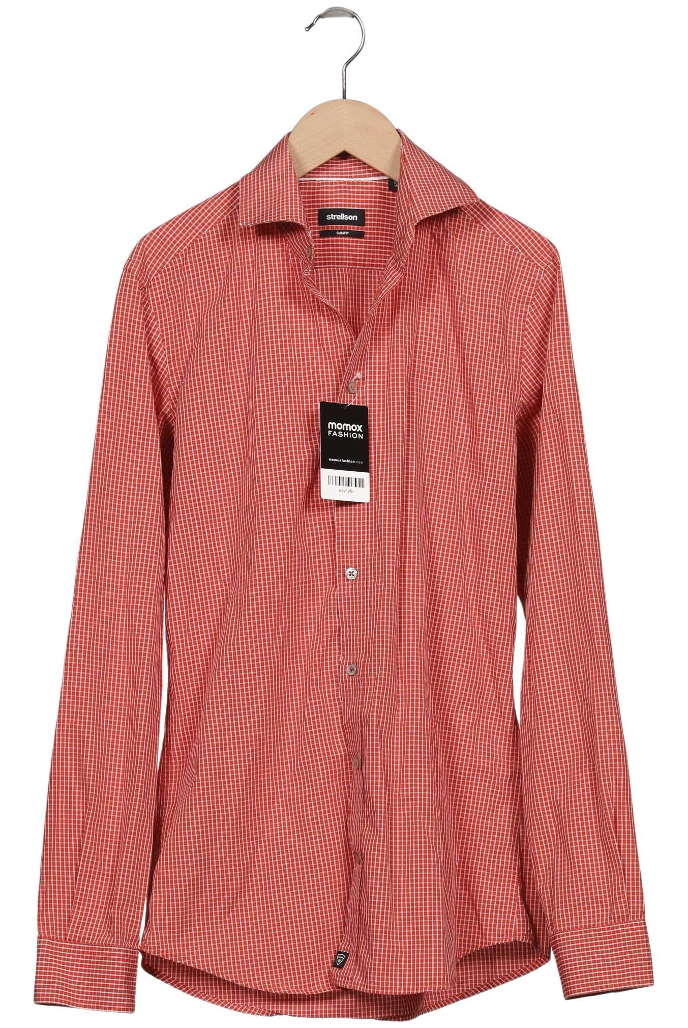 

Strellson Herren Hemd, orange, Gr. 46