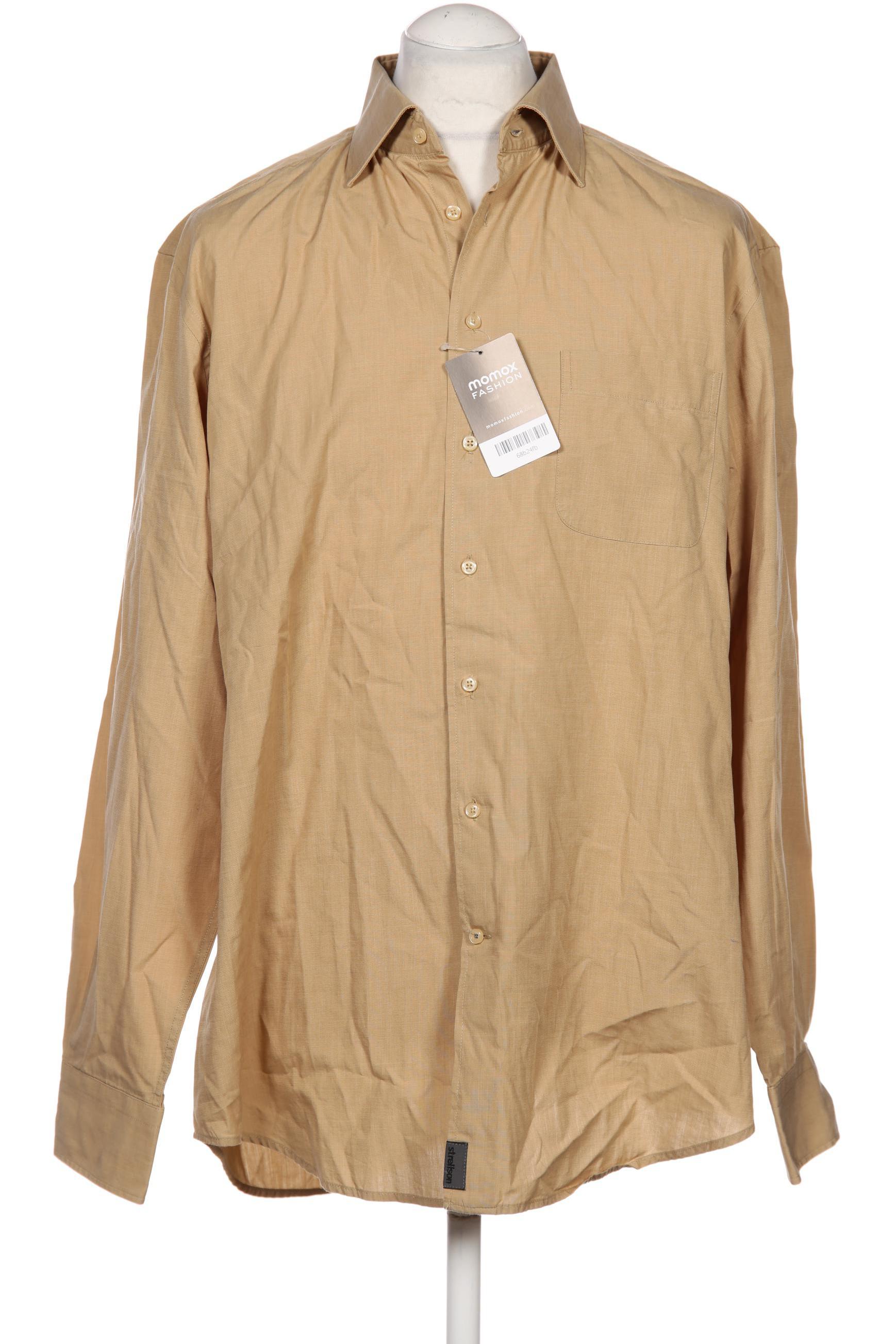 

Strellson Herren Hemd, beige, Gr. 52