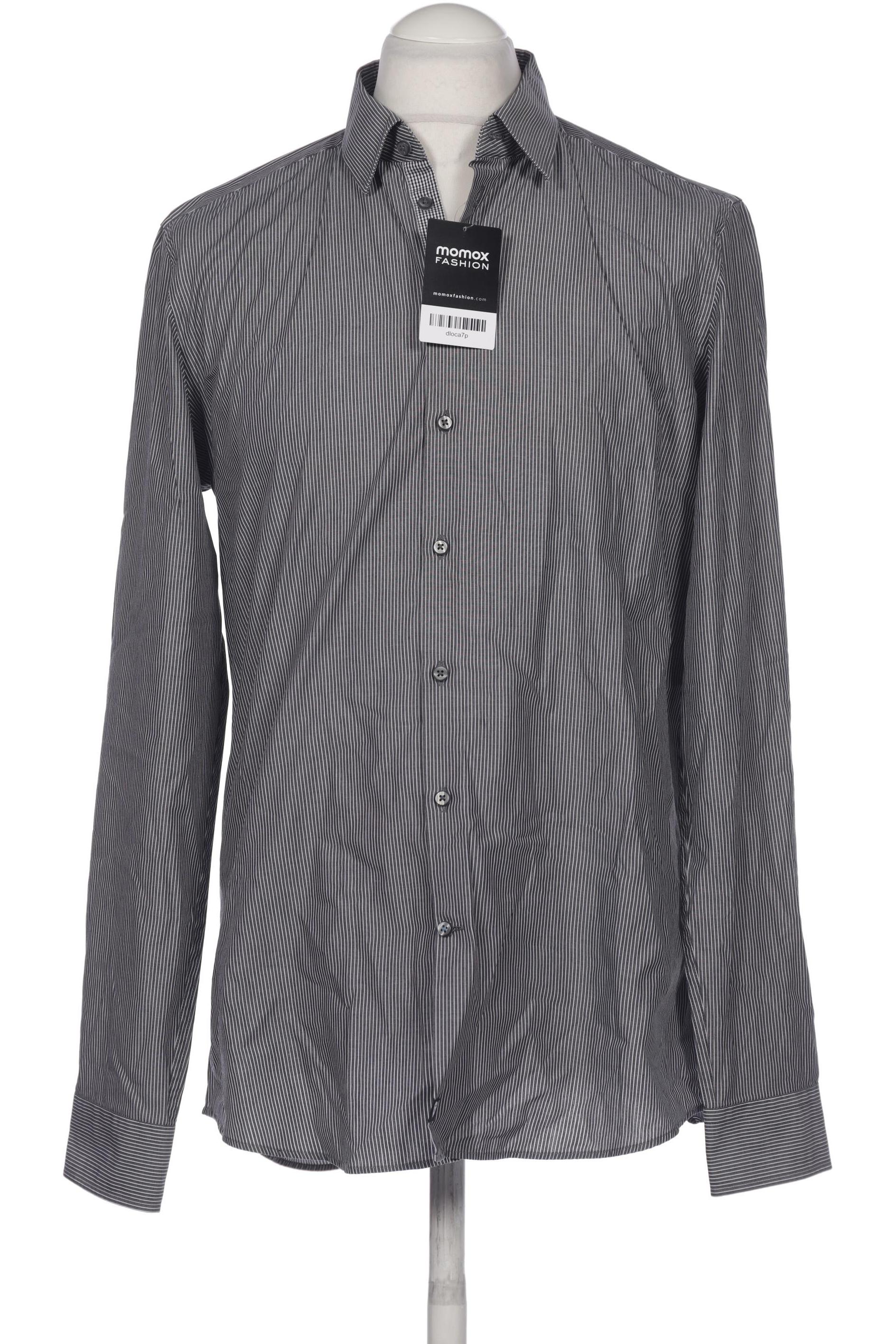 

Strellson Herren Hemd, grau, Gr. 52