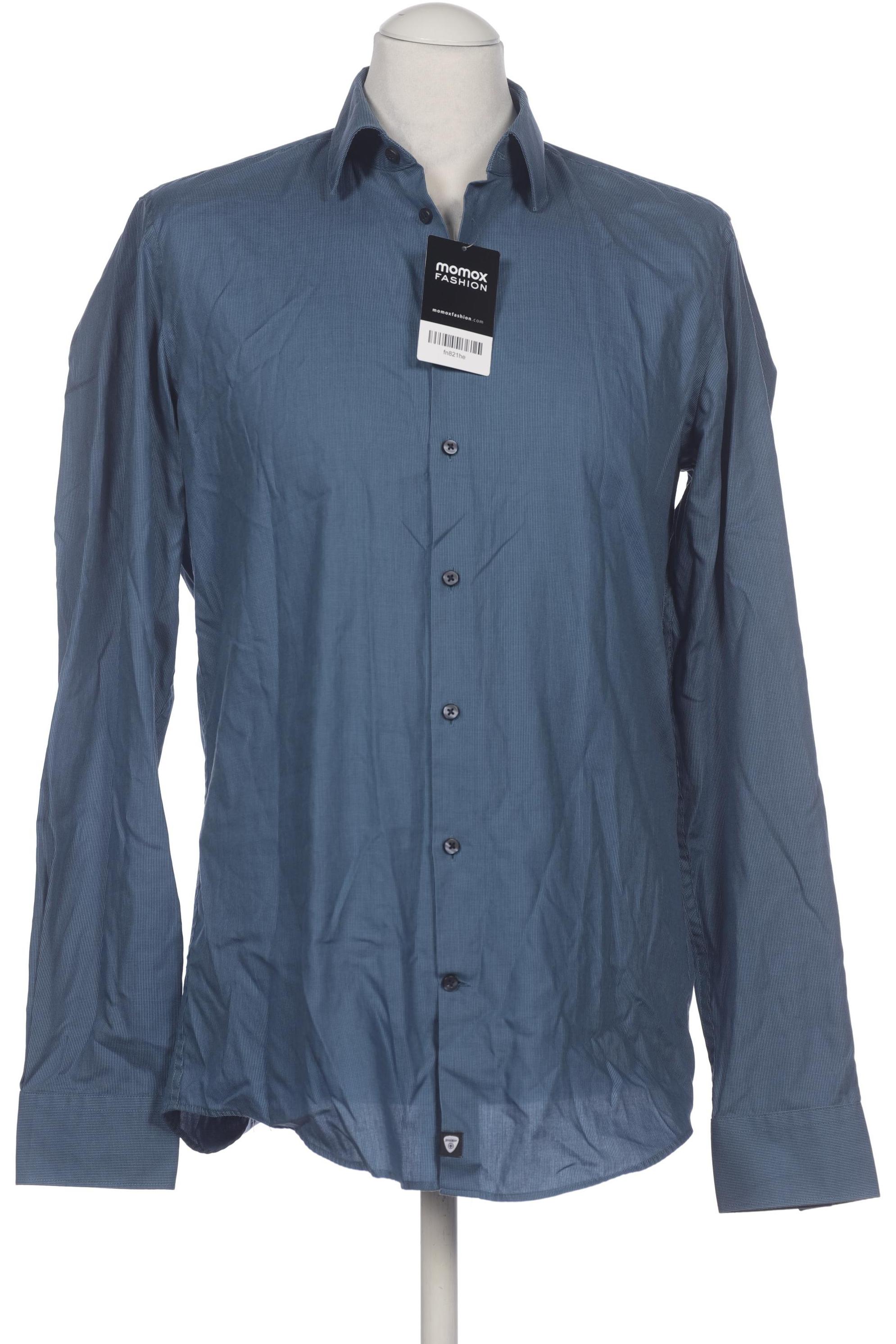 

Strellson Herren Hemd, blau, Gr. 48