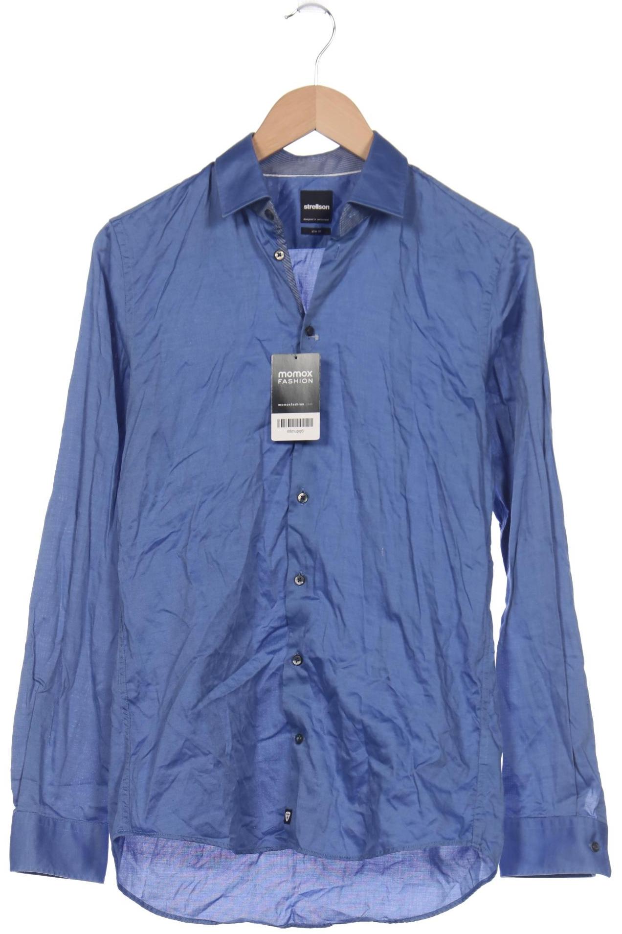 

Strellson Herren Hemd, blau, Gr. 46