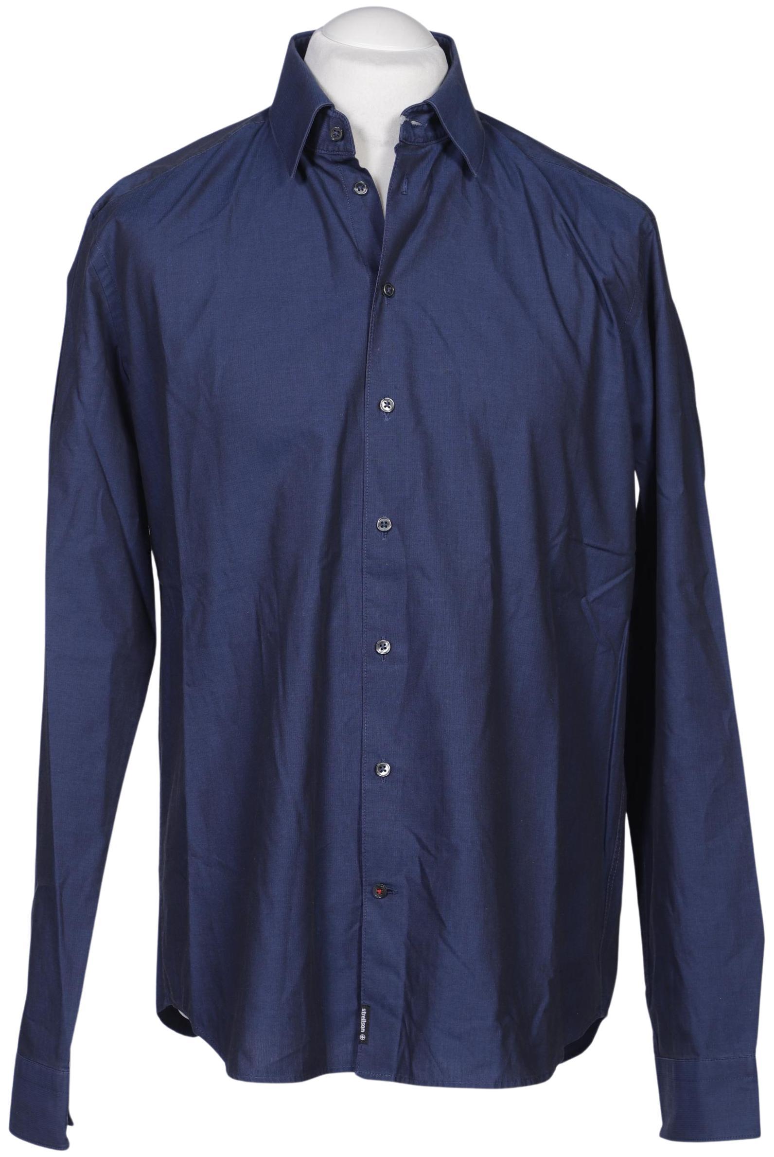 

Strellson Herren Hemd, marineblau, Gr. 52